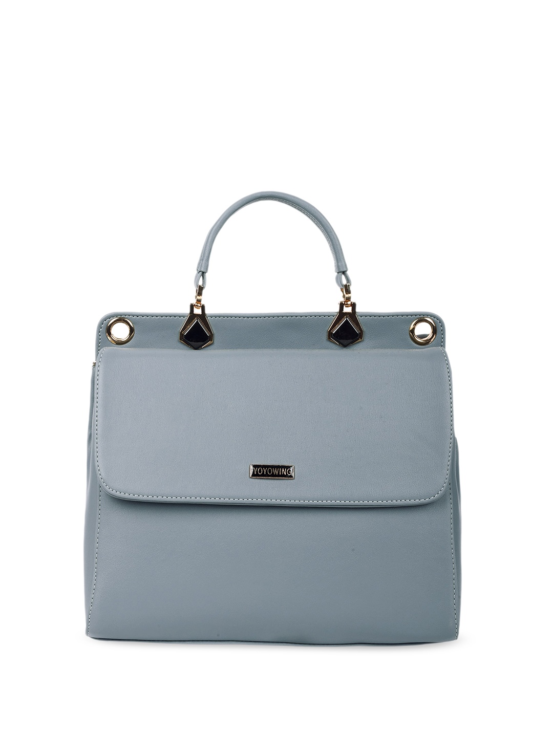 

YOYOWING Structured Satchel, Grey