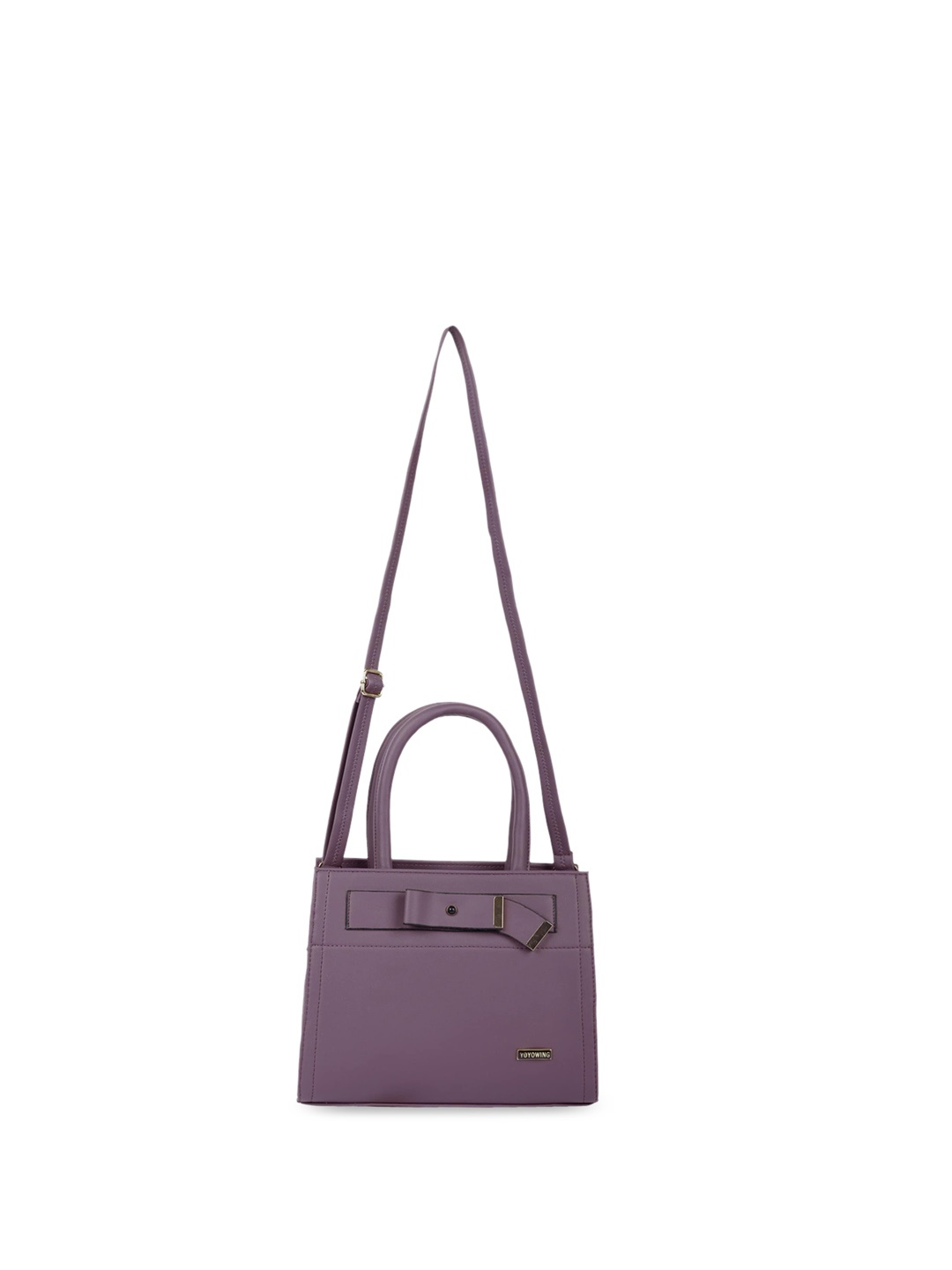 

YOYOWING Structured Handheld Bag, Purple