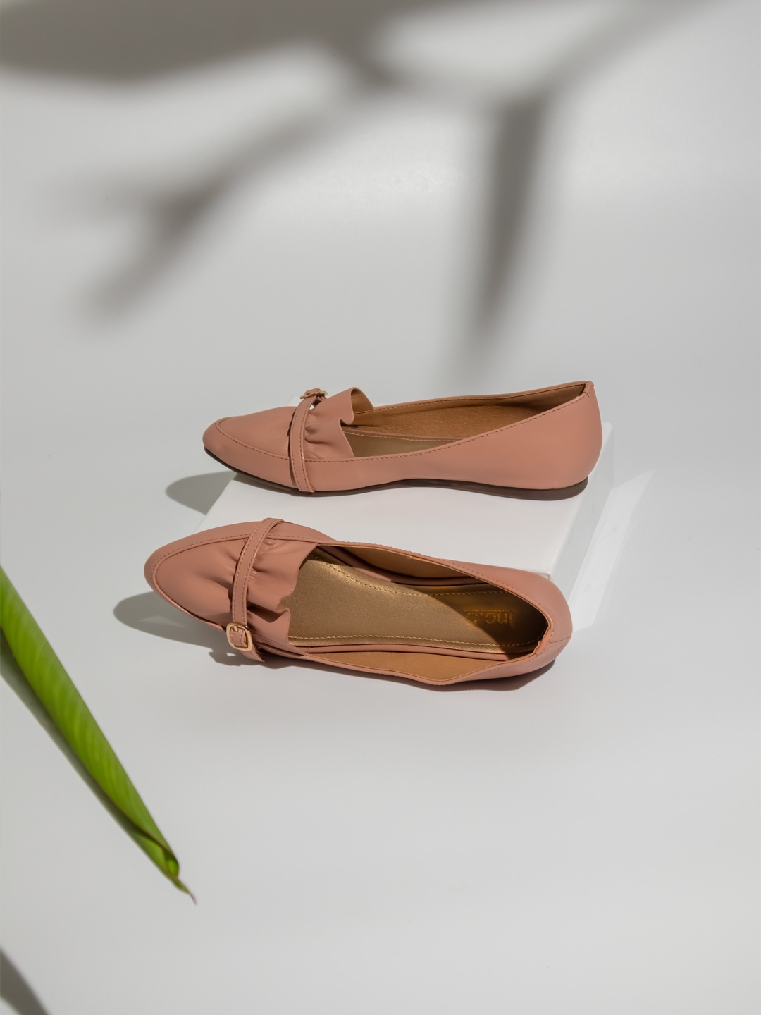 

Inc 5 Slip-On Ballerinas, Peach