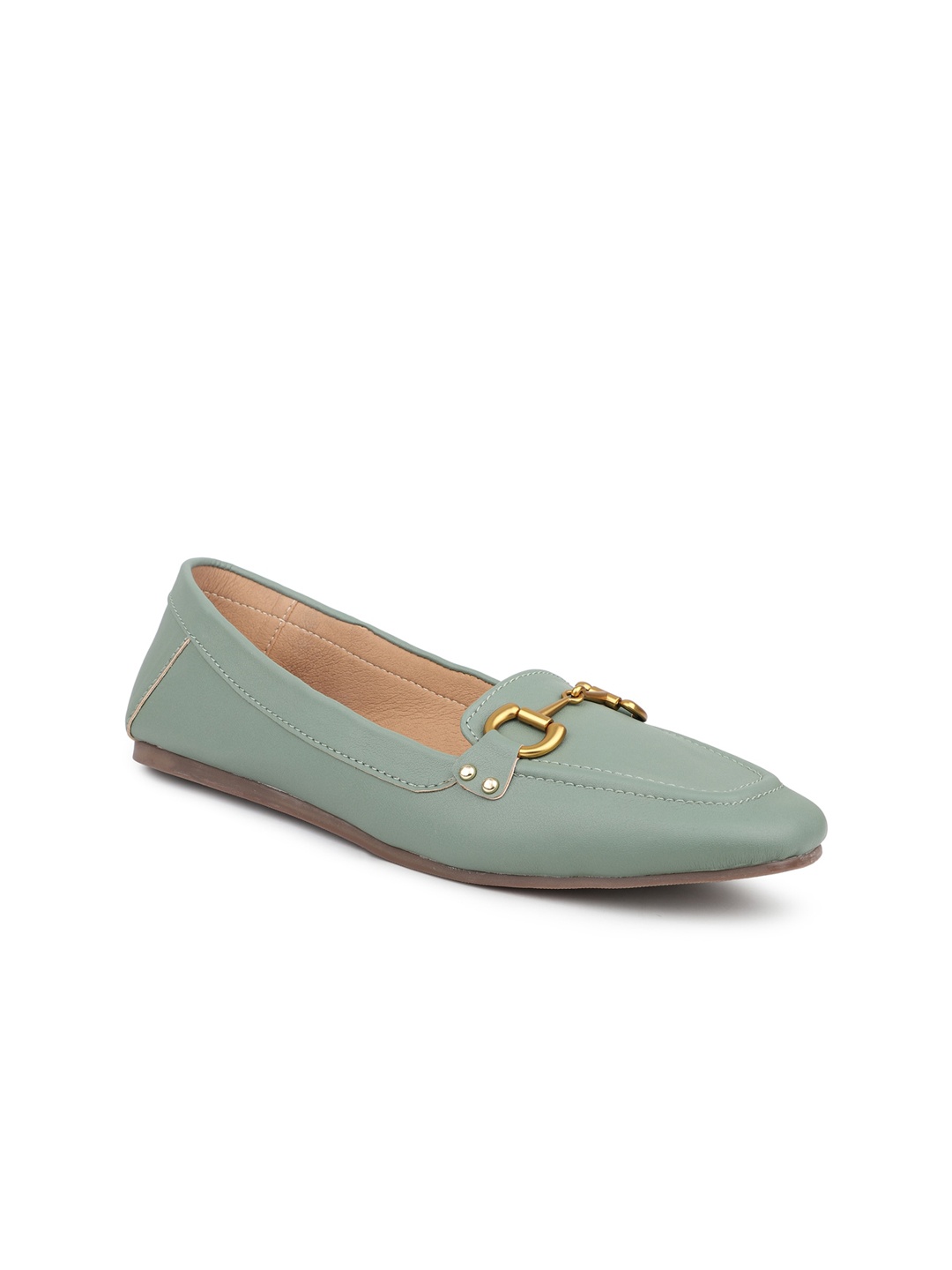 

Inc 5 Women Green Loafers