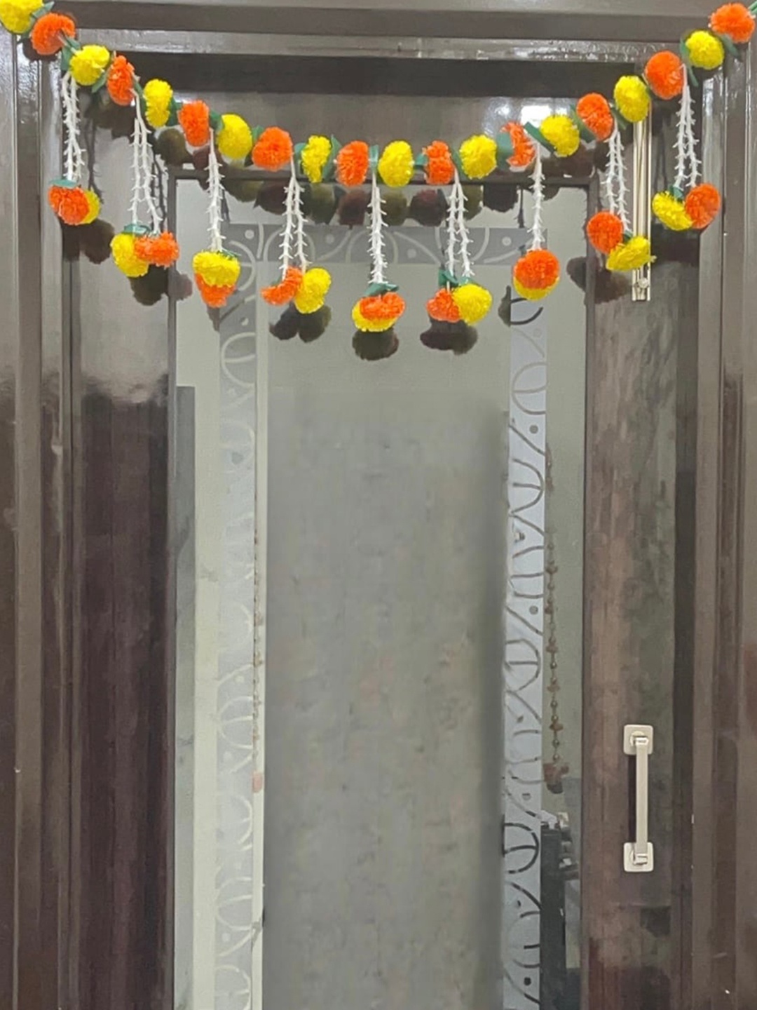 

Akaar Yellow & Orange Marigold Toran