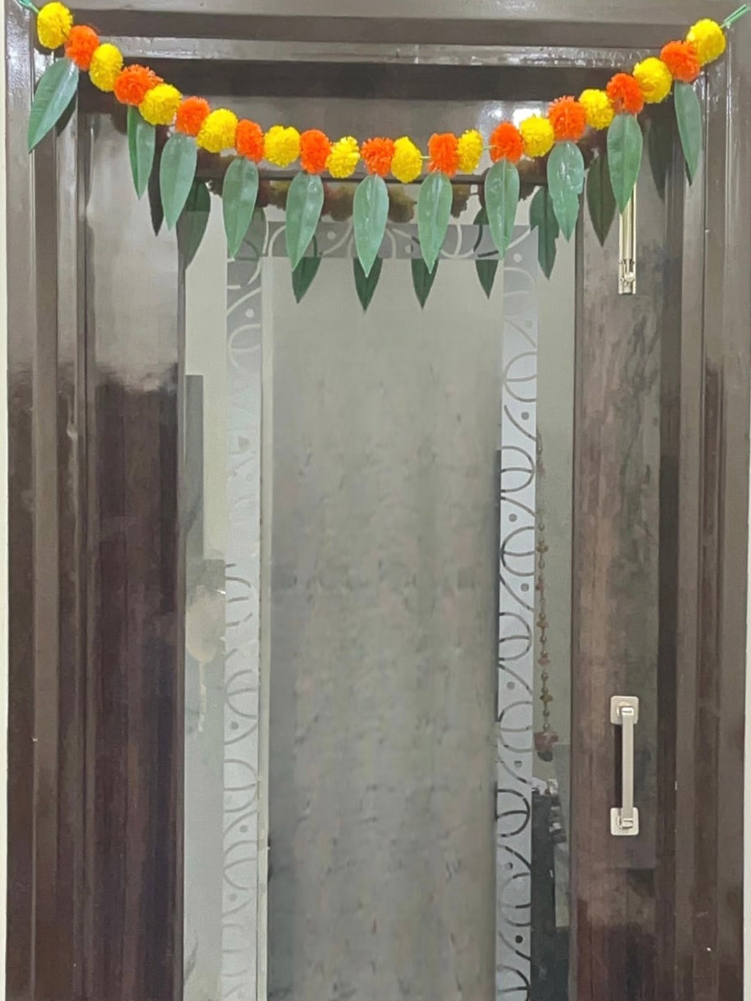 

Akaar Yellow & Orange Marigold Toran