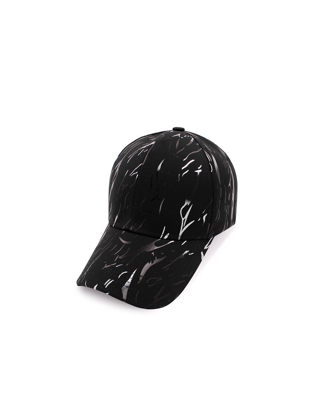 

JENNA Women Printed Baseball Cap, Black