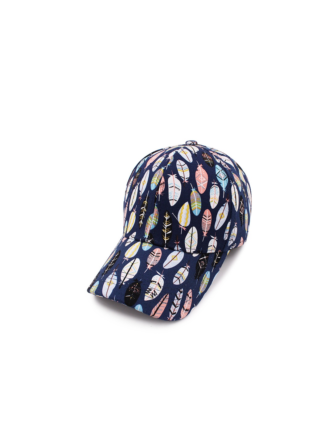 

JENNA Women Printed Baseball Cap, Blue