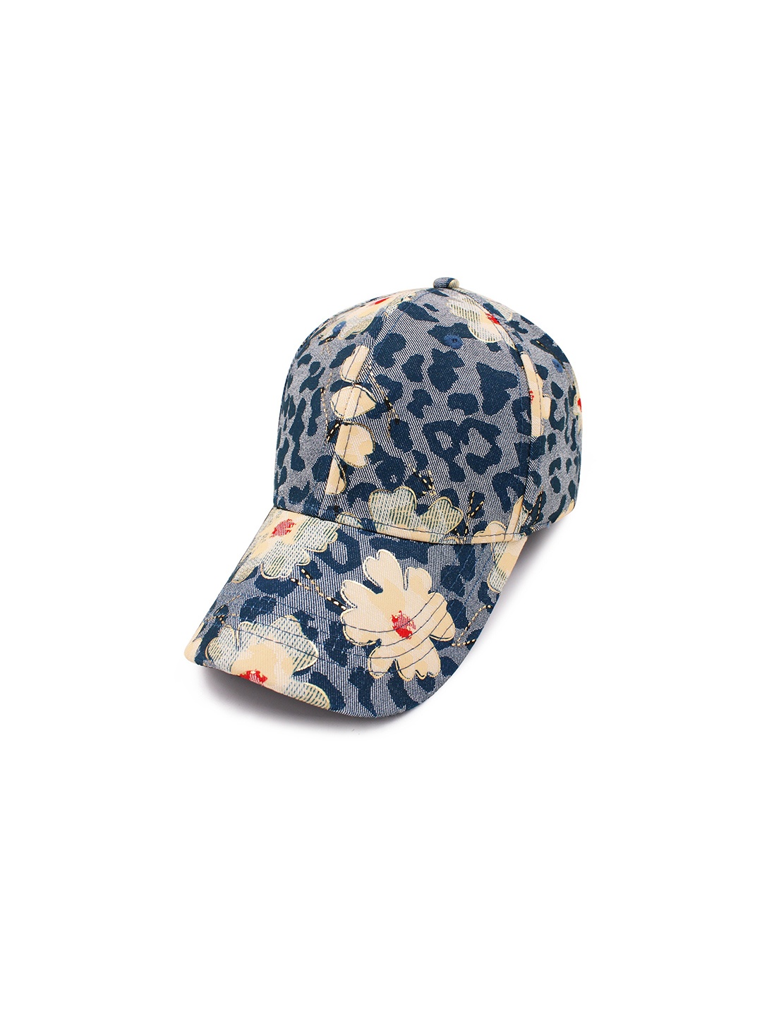 

JENNA Women Floral Printed Baseball Cap, Blue