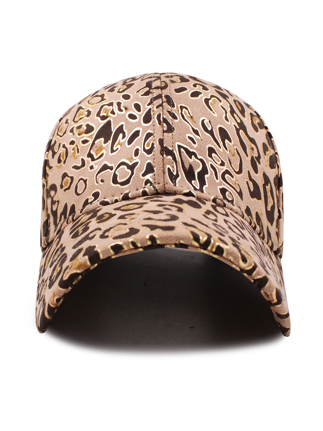 

JENNA Women Abstract Printed Baseball Cap, Brown