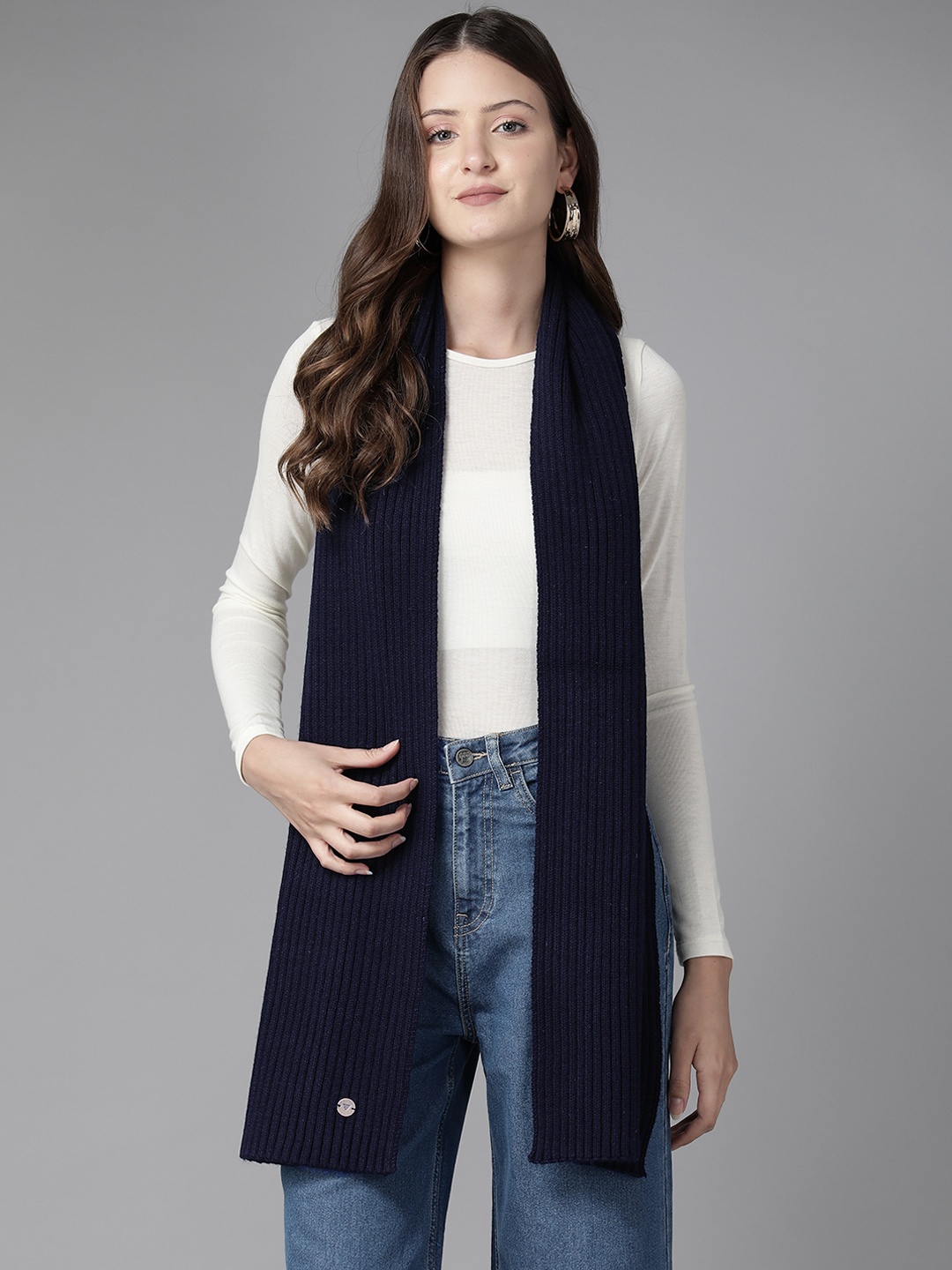 

Cayman Acrylic Stole, Navy blue