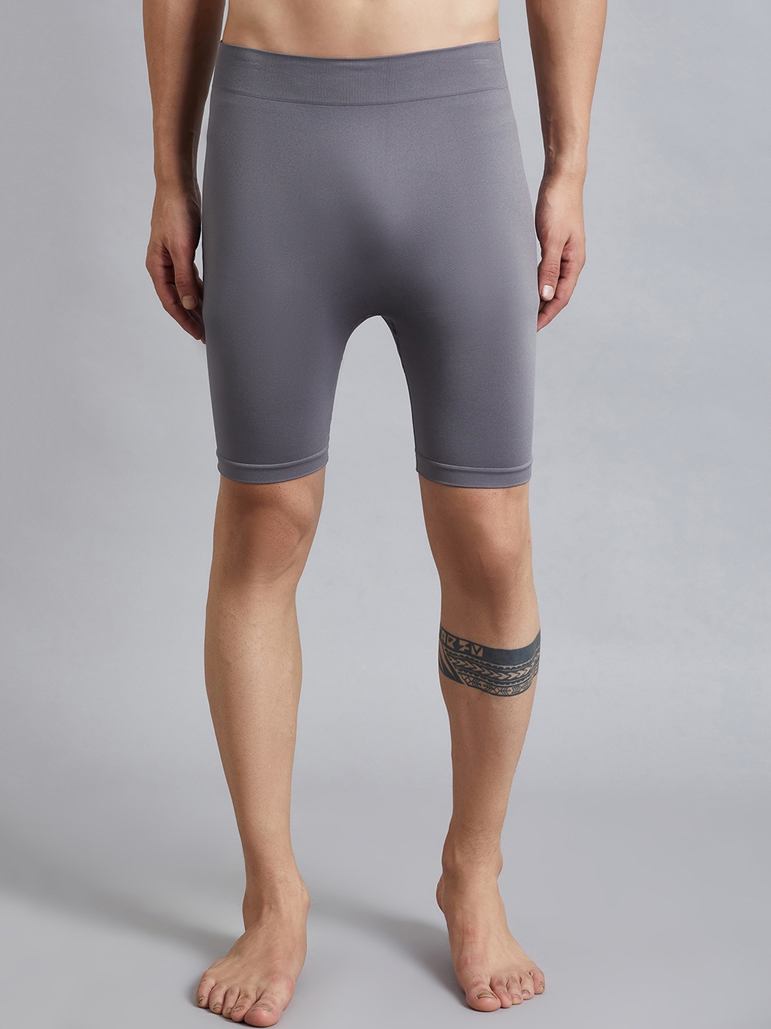 

C9 AIRWEAR Men Low Rise Cycling Shorts, Grey