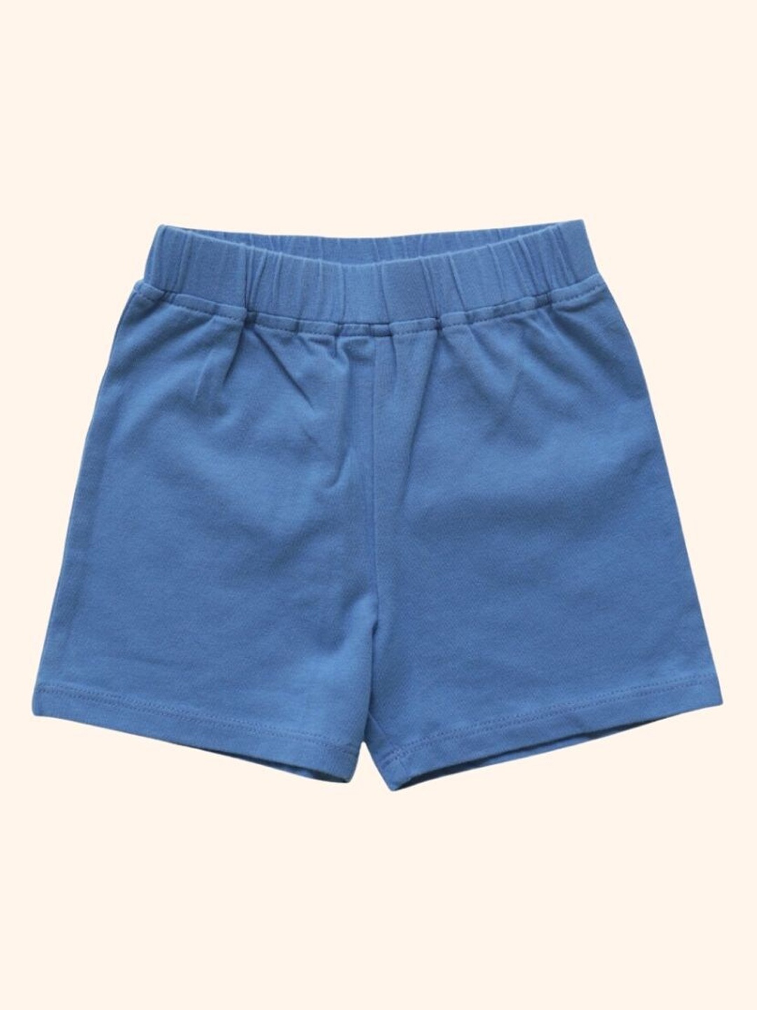 

Ola! Otter Kids Mid-Rise Antimicrobial Technology Organic Cotton Shorts, Blue