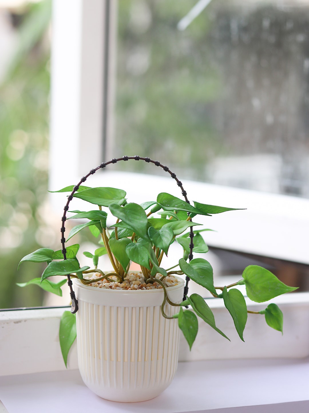 

MARKET99 Green Artificial Plant With Hanging Pot