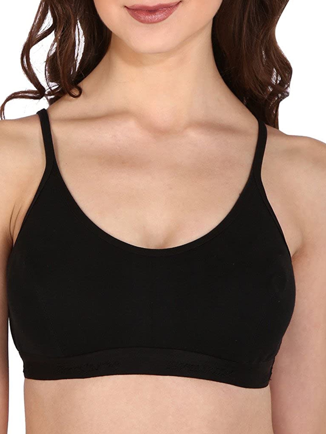 

Bralux Full Coverage Non Padded Non-Wired Bra With All Day Comfort, Black