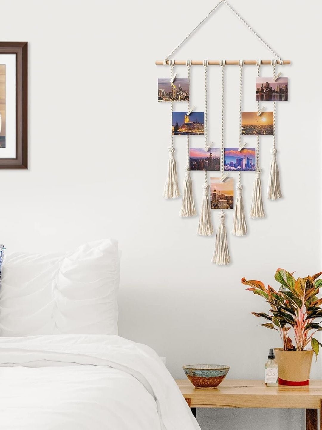 

ecofynd Off White Wall Hanging Photo Frame