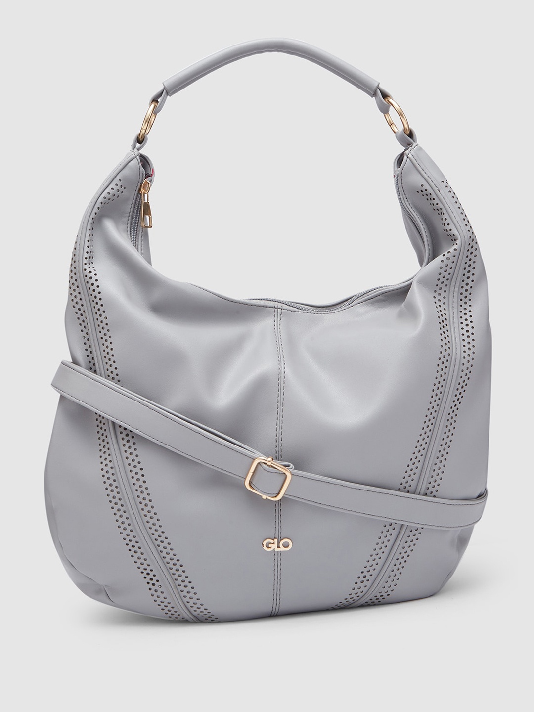 

Globus Solid Hobo Bag, Grey