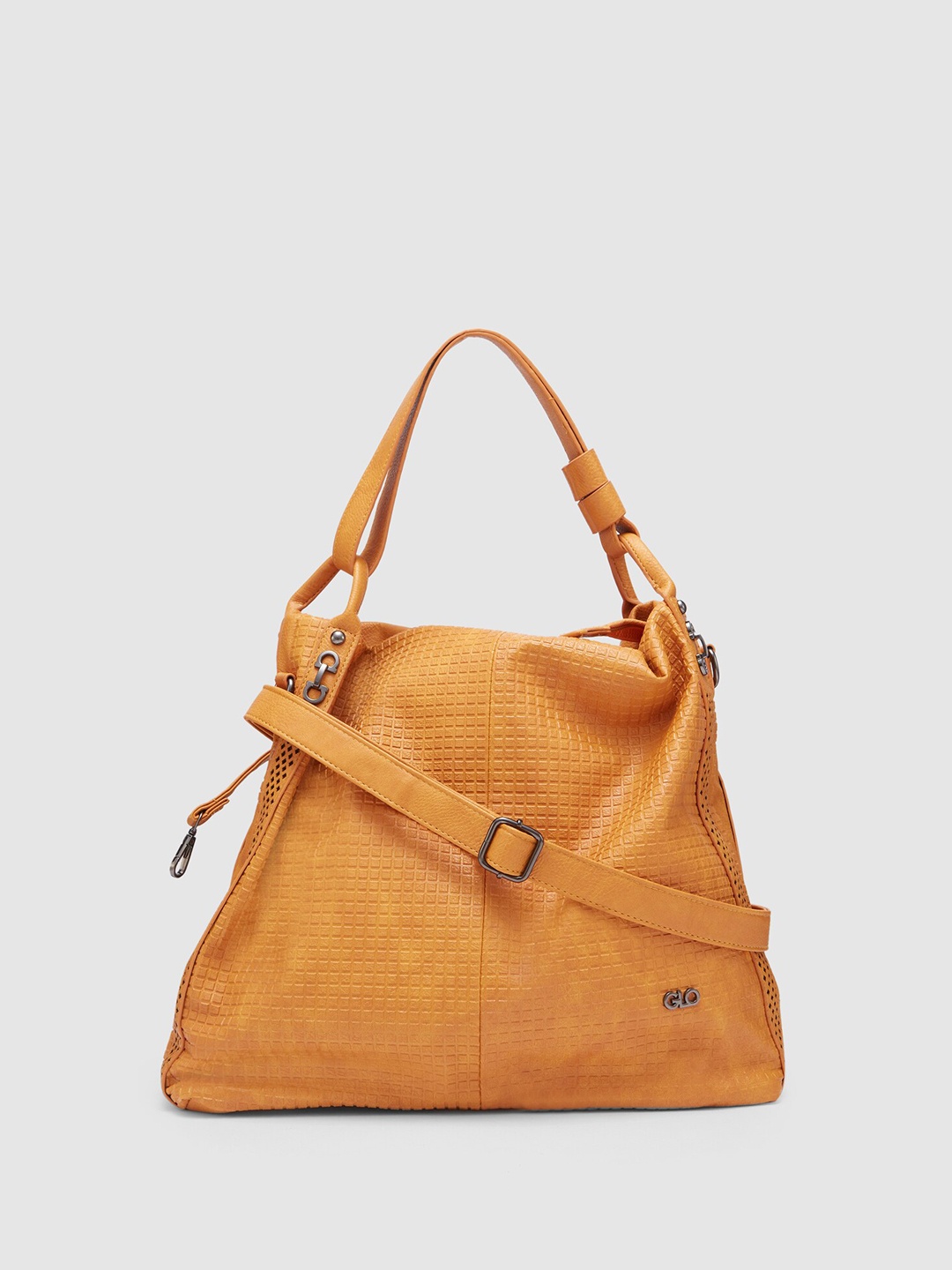 

Globus Women Textured Hobo Bag, Mustard
