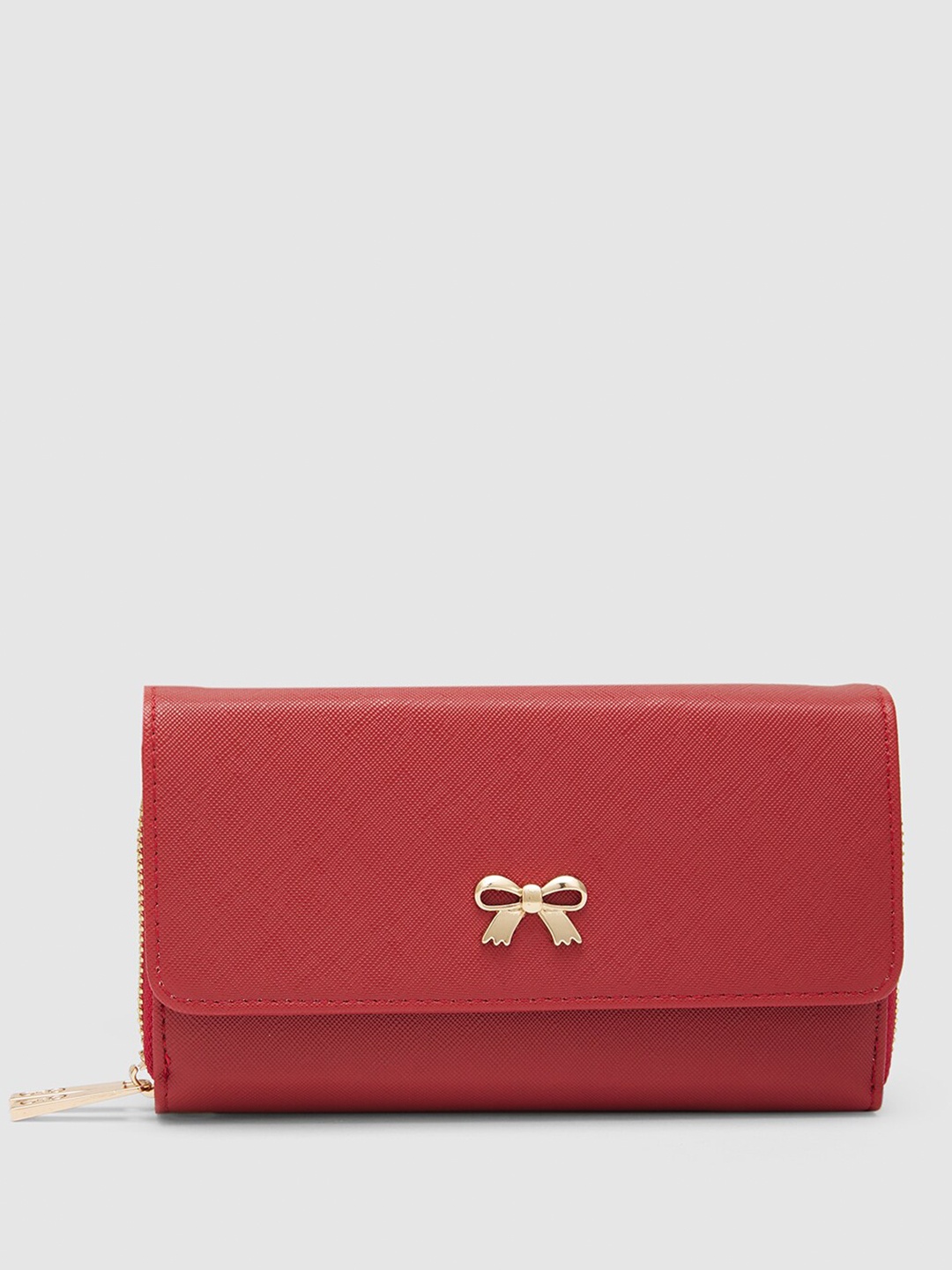 

Globus Solid Envelope Wallet with Wrist Loop, Maroon