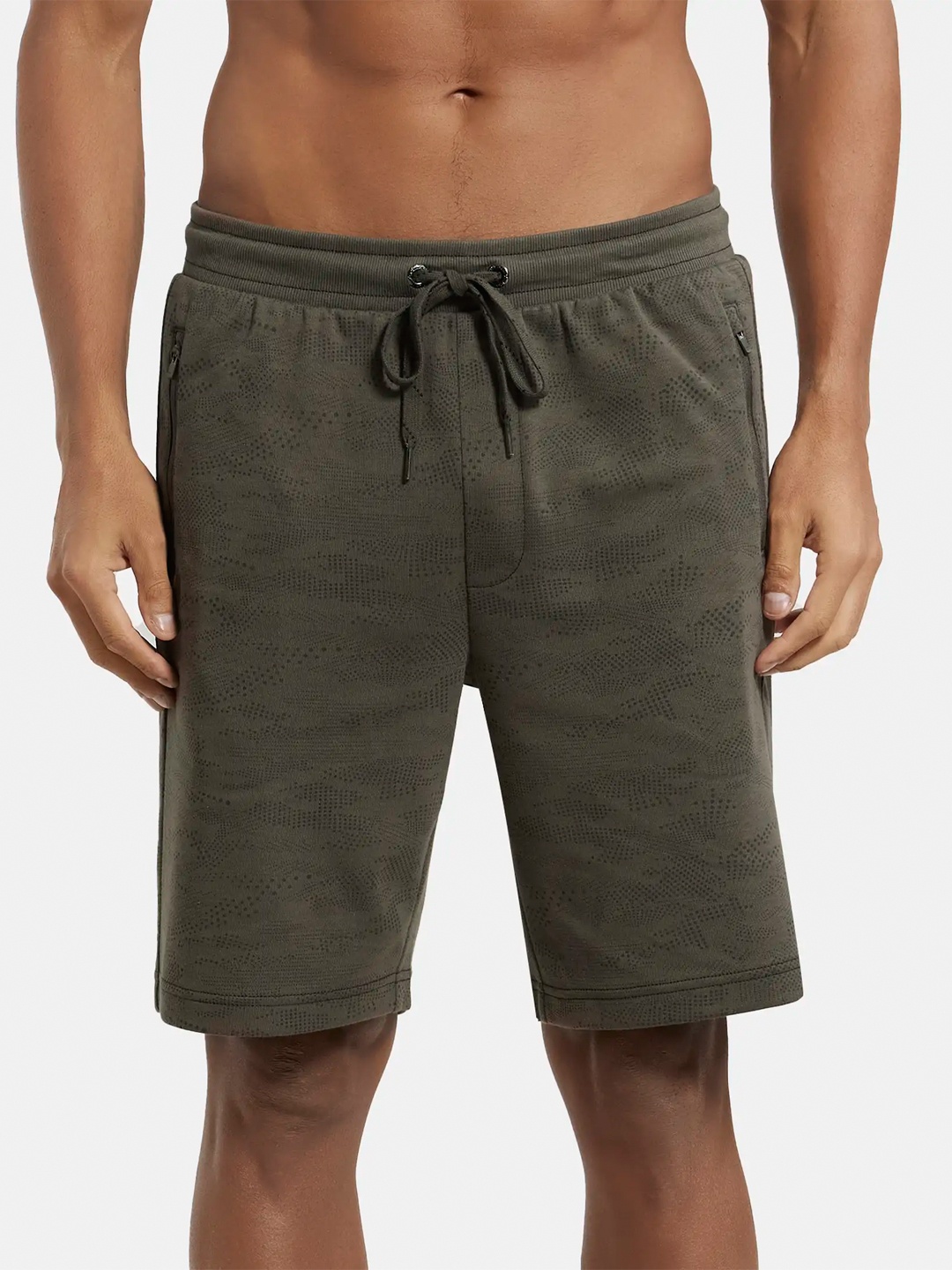 

Jockey Men Mid-Rise Shorts, Olive