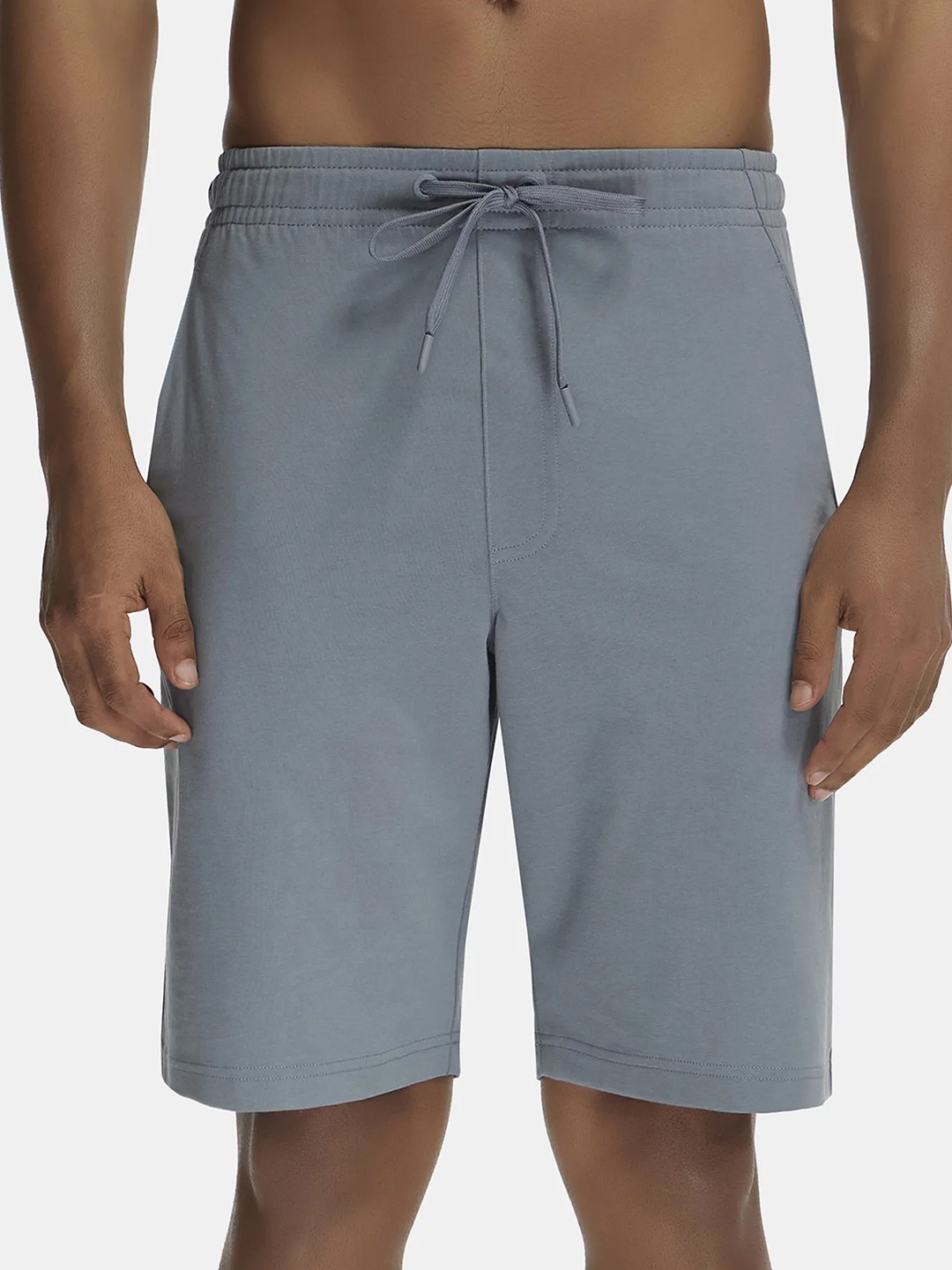 

Jockey Combed Cotton Rich Shorts with StayFresh Treatment-SP26, Grey