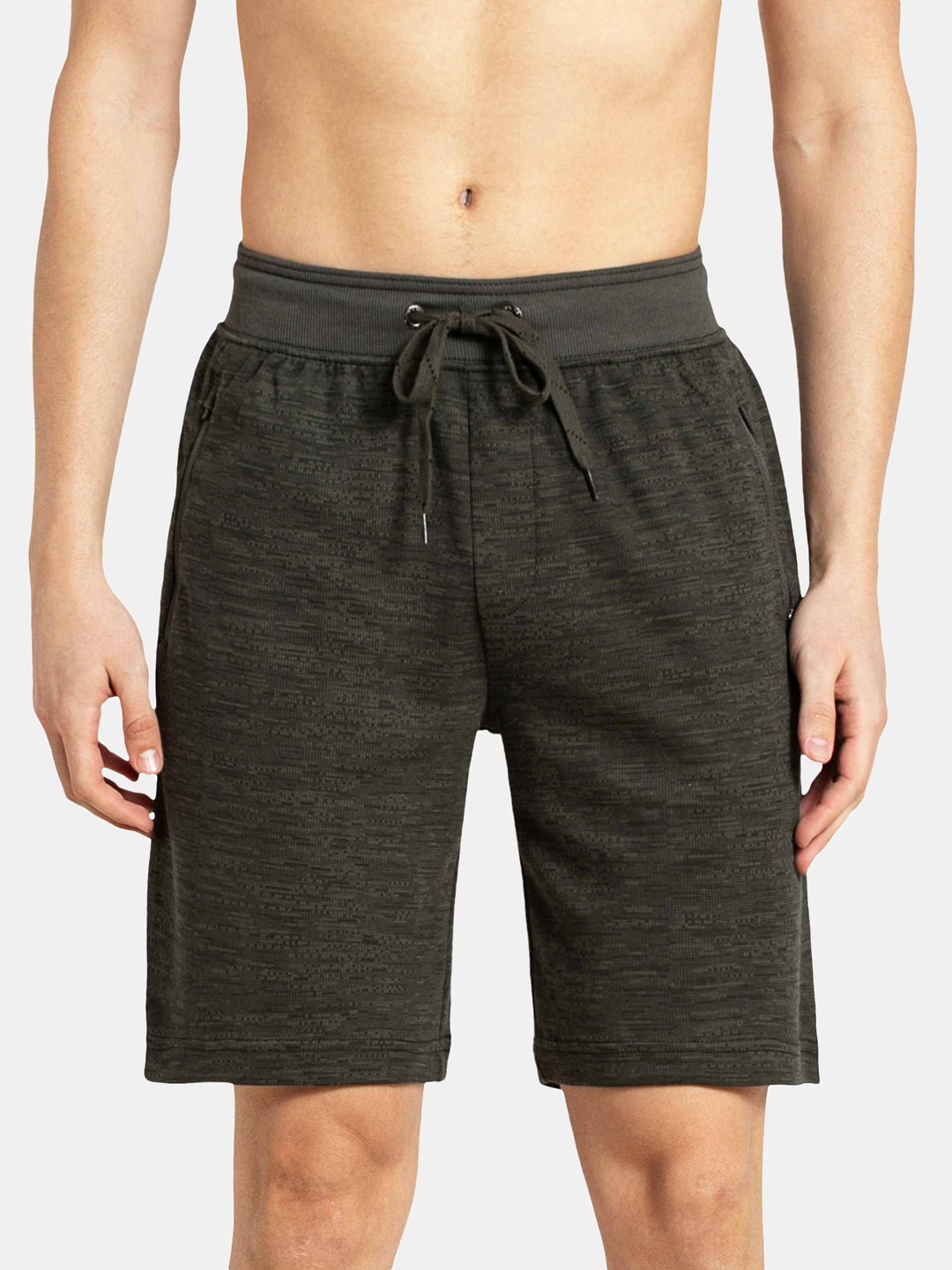 

Jockey Cotton Running Shorts, Olive