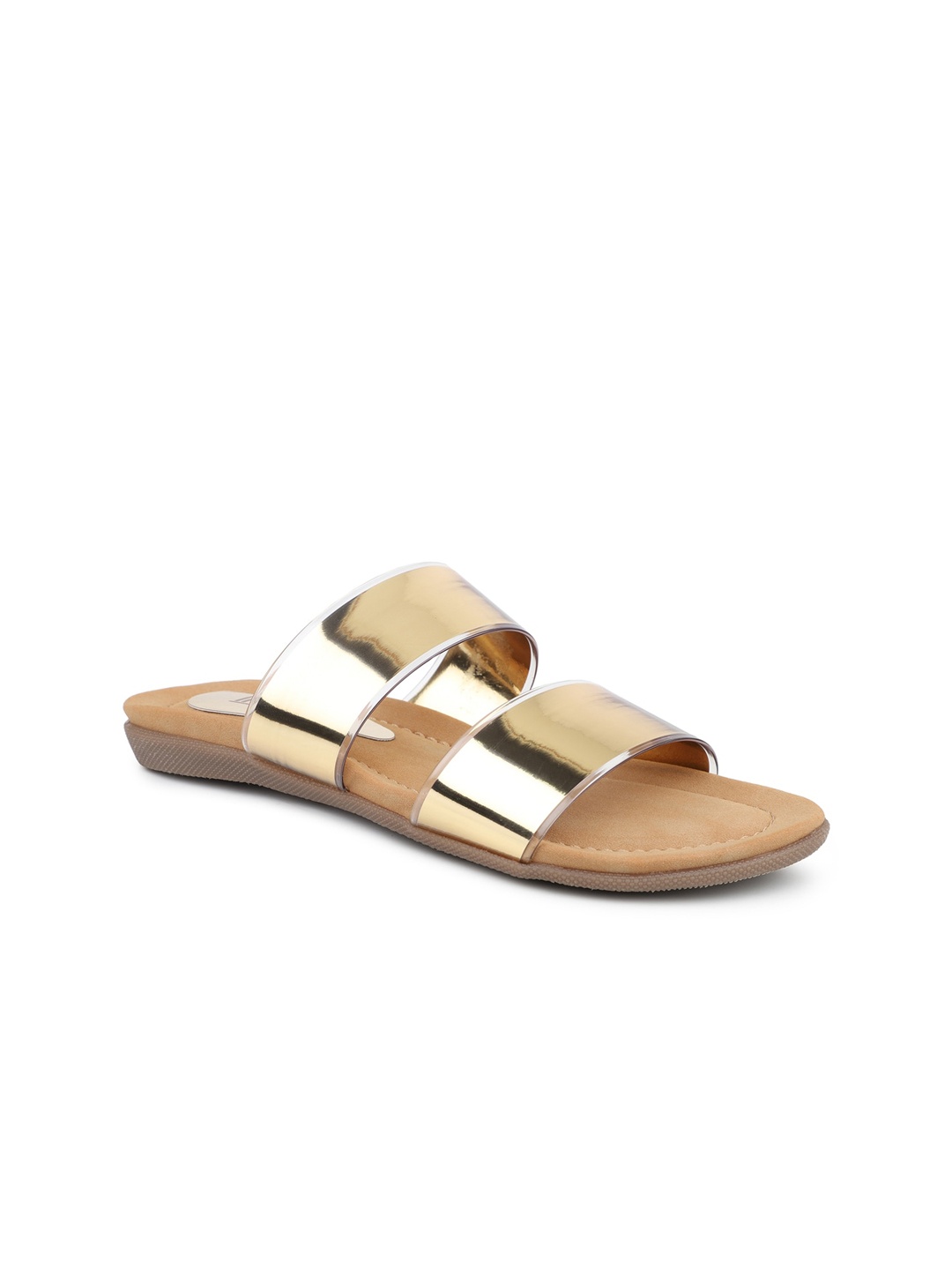 

Inc 5 Slip-On Open Toe Flats, Gold