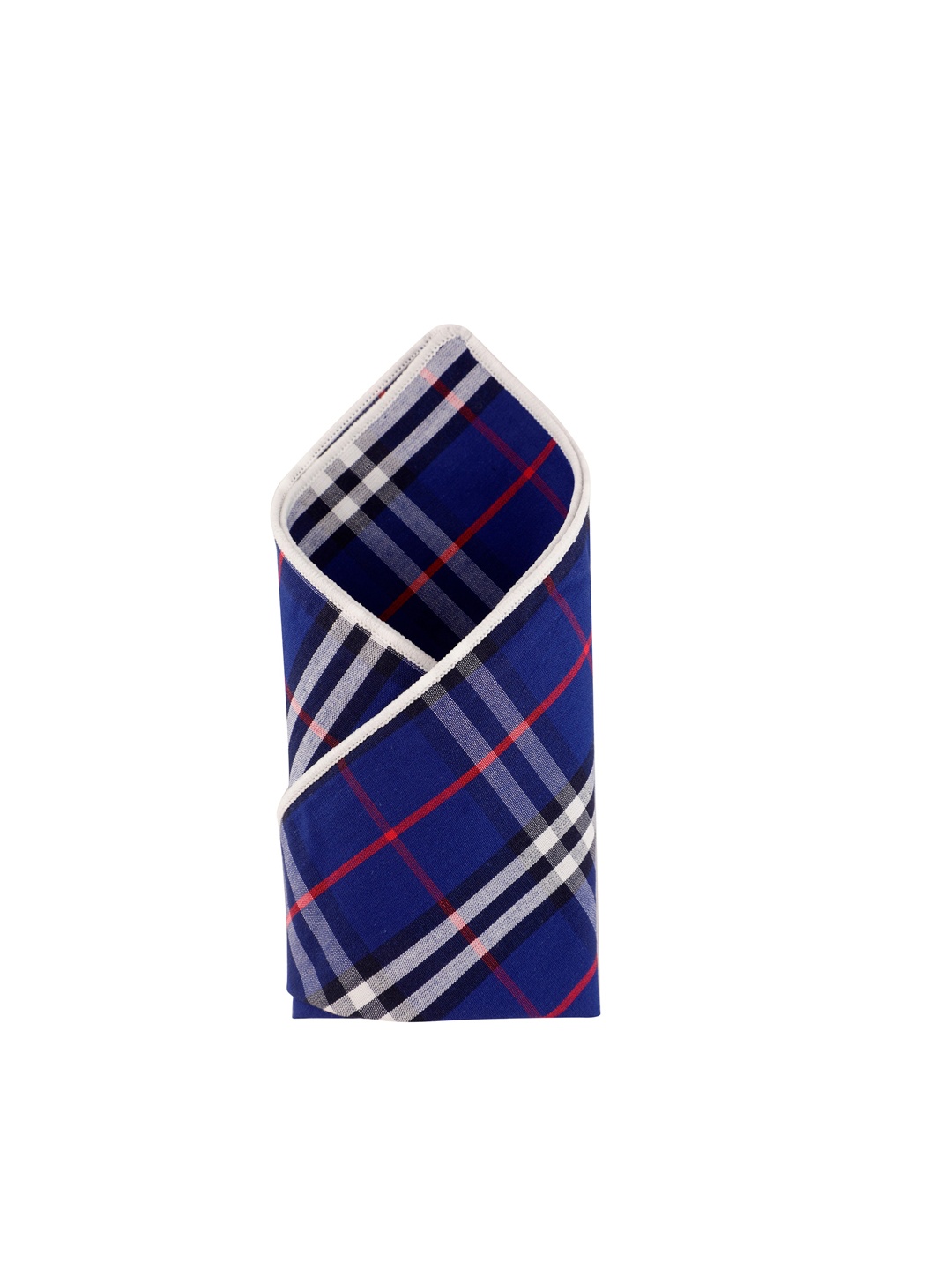 

Alvaro Castagnino Men Printed Microfiber Pocket Square, Blue