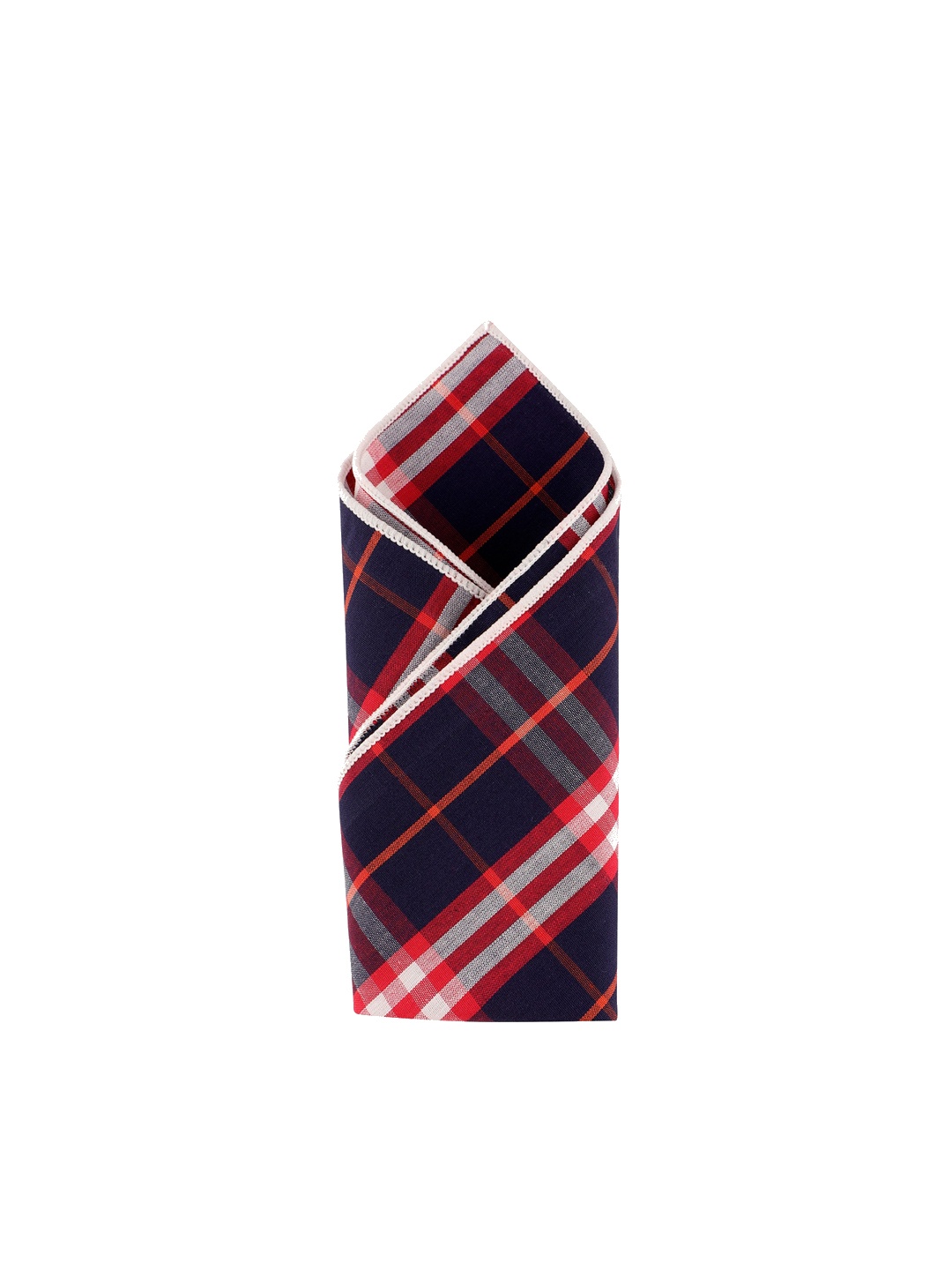 

Alvaro Castagnino Men Printed Microfiber Pocket Square, Blue
