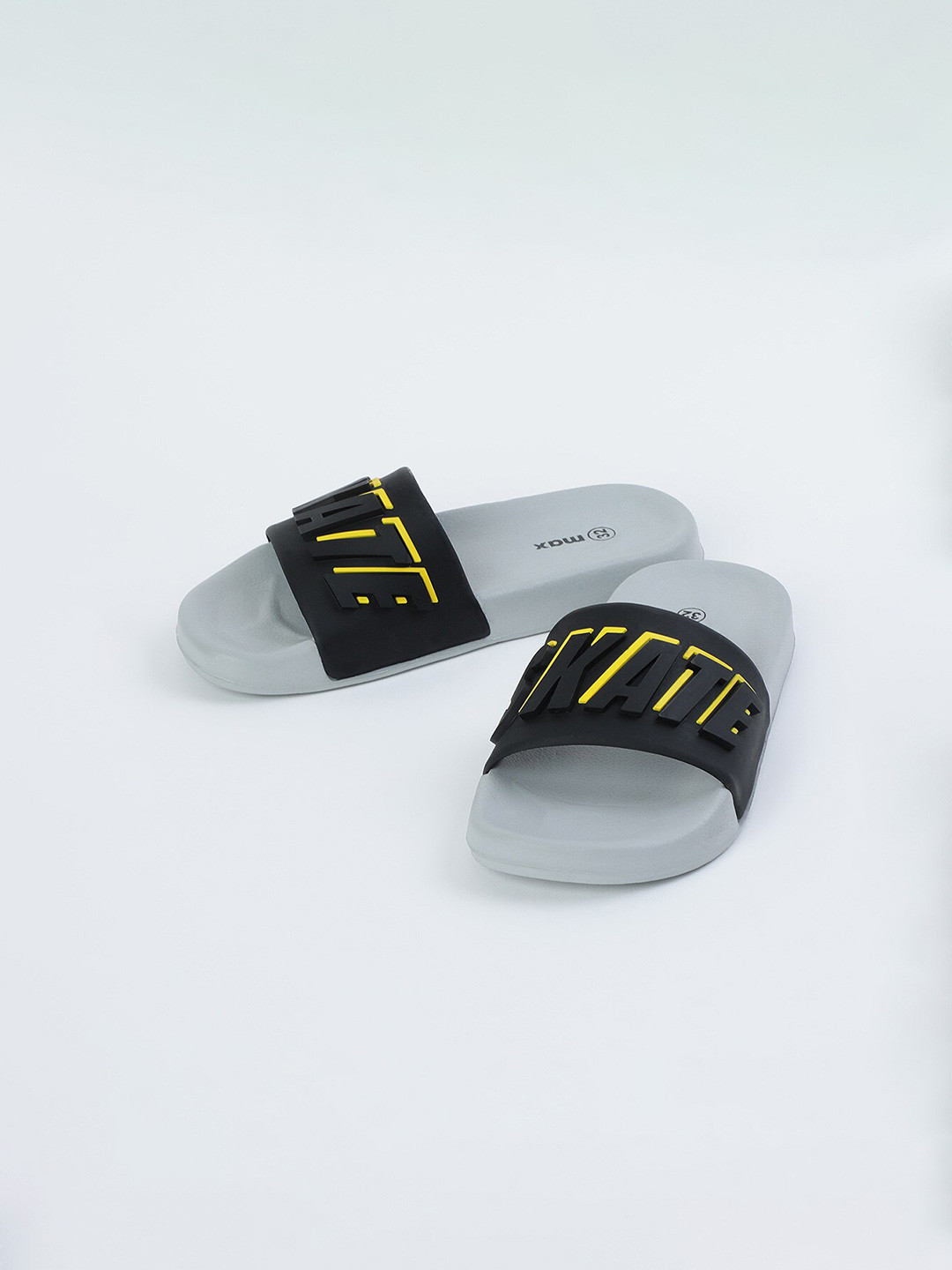 

max Boys Skate Embellished Sliders, Black
