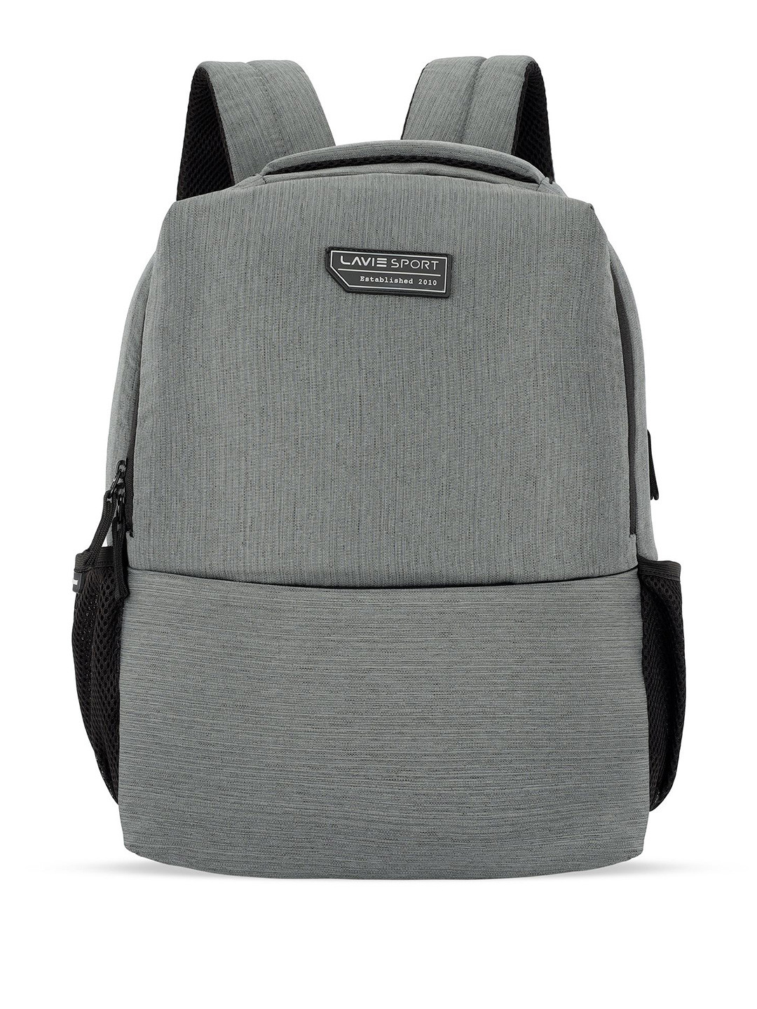 

LAVIE SPORT Unisex Brand Logo Backpack - 21 L, Grey