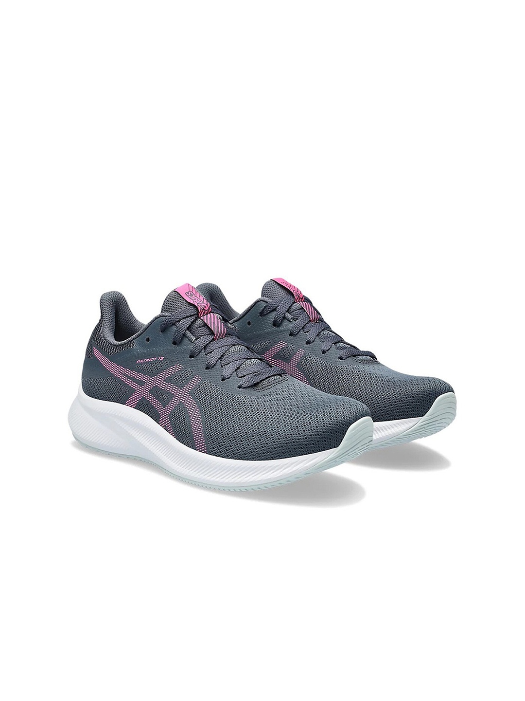 

ASICS Women Patriot 13 Running Sports Shoes, Grey