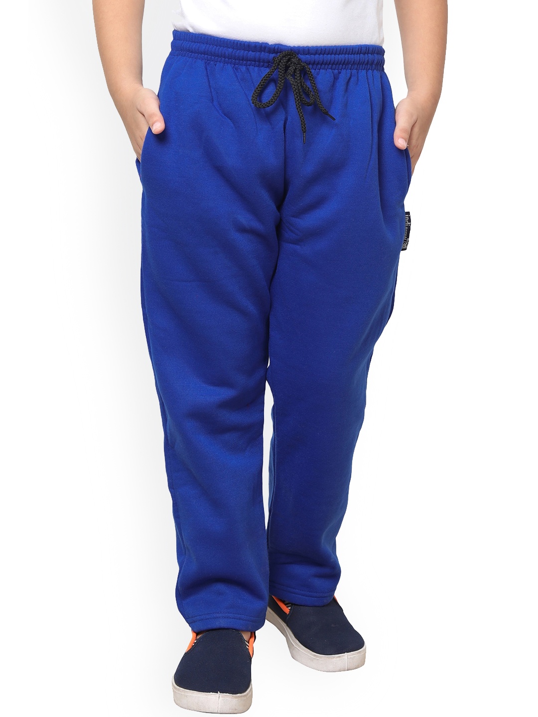 

IndiWeaves Boys Regular Fit Fleece Track-Pant, Blue