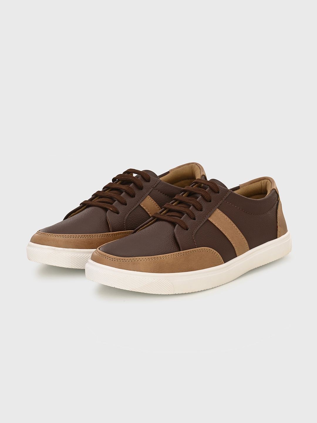 

Killer Men Textured Lace-Up Sneakers, Brown