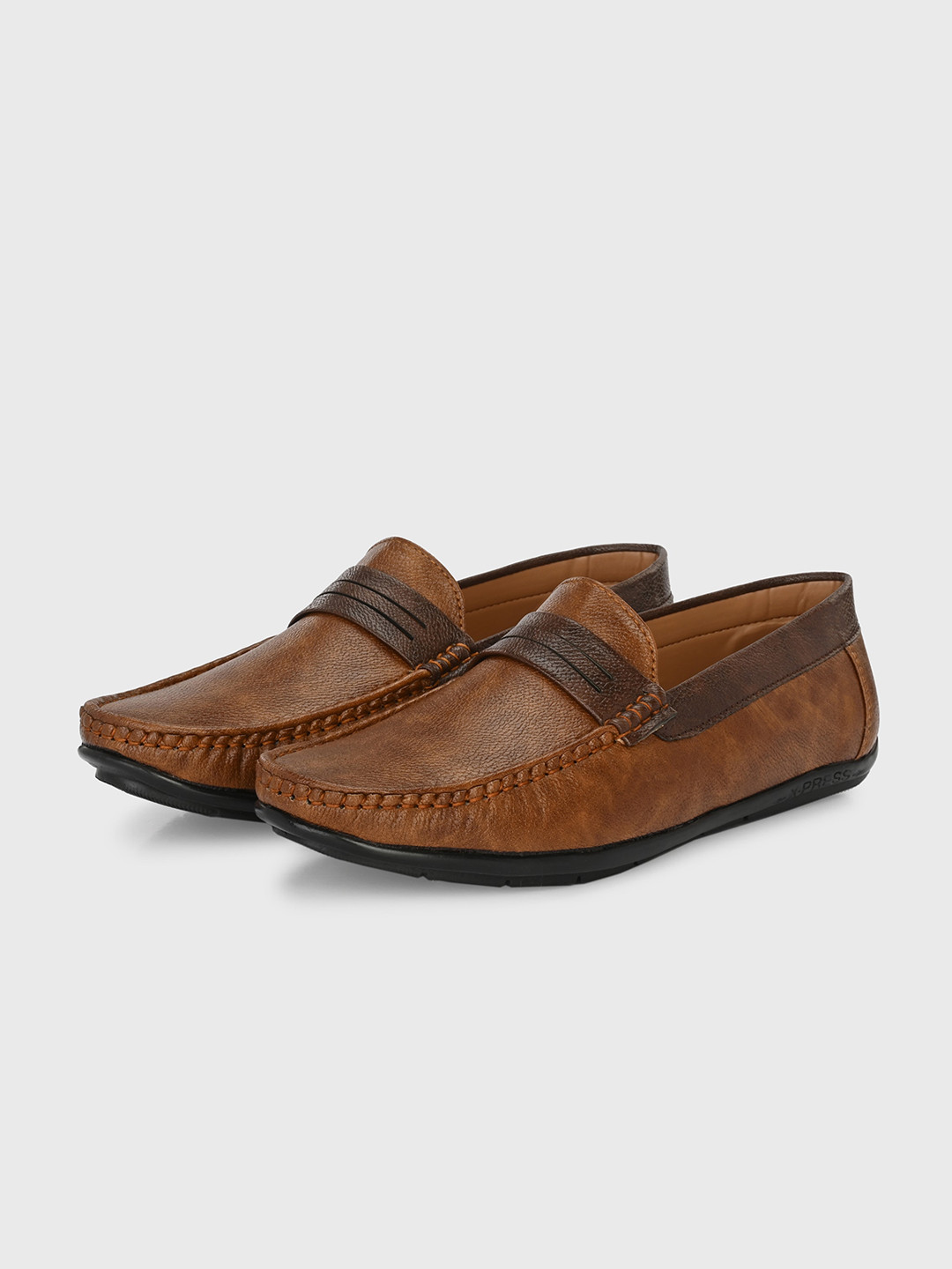 

Killer Men Textured Penny Loafers, Tan