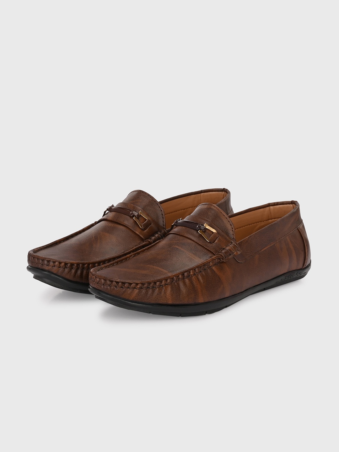 

Killer Men Square Toe Slip-On Loafers, Brown