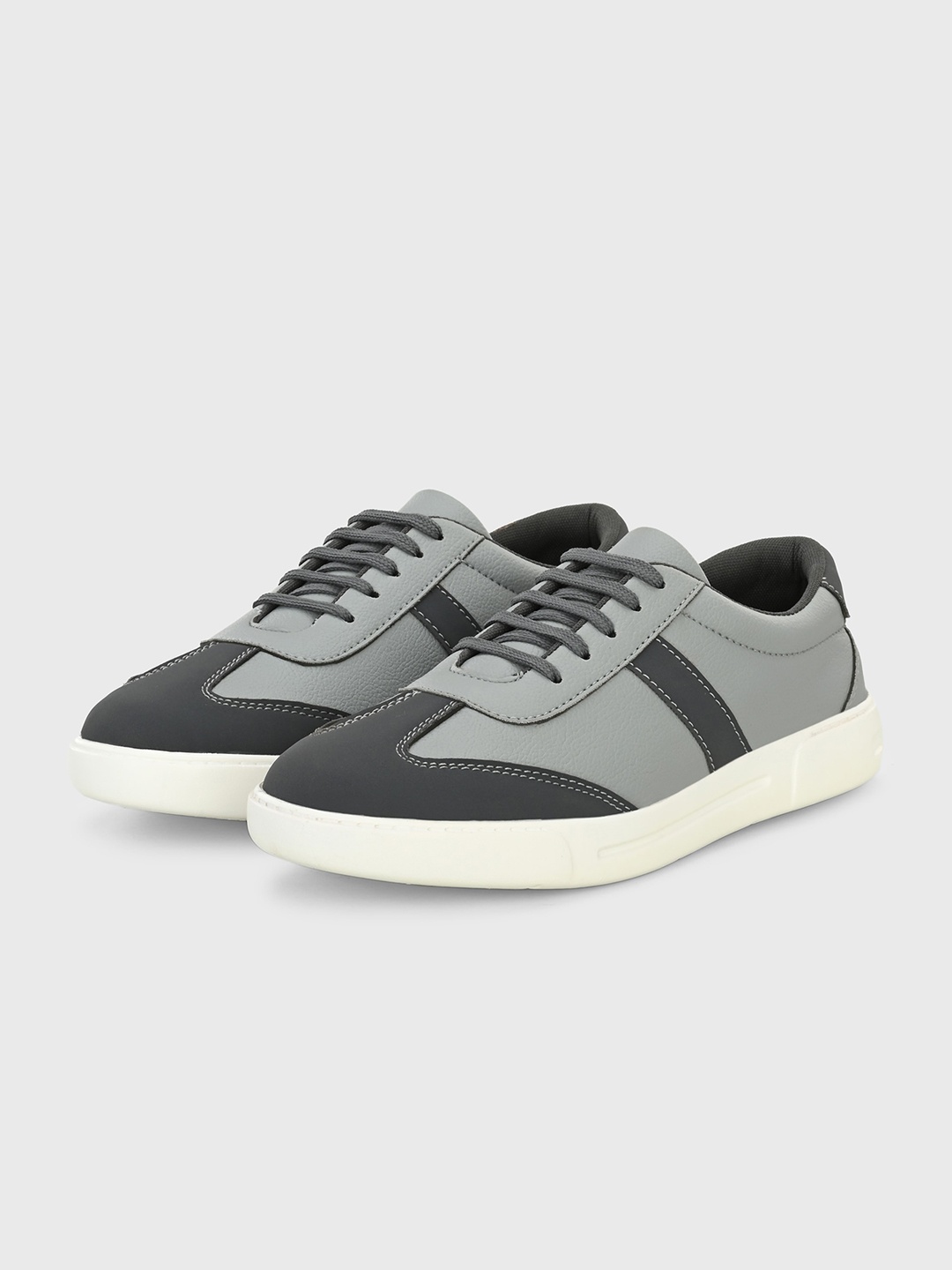 

Killer Men Colourblocked Lace-Up Sneakers, Grey