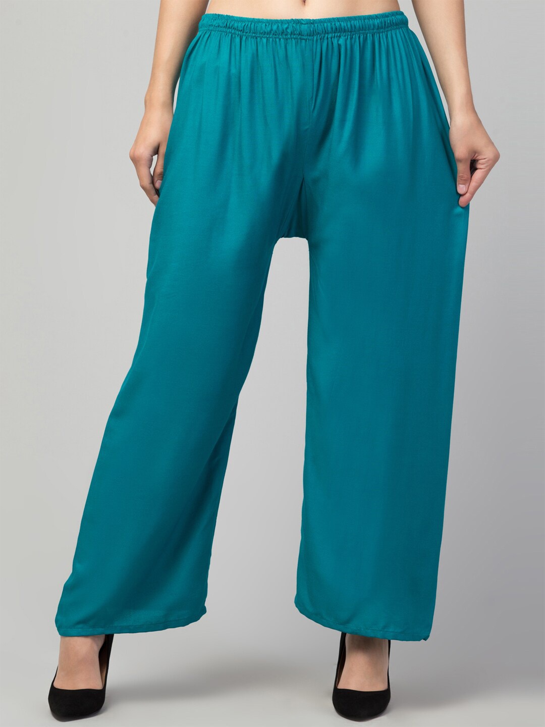 

Trend Level Wide Leg Palazzo, Sea green