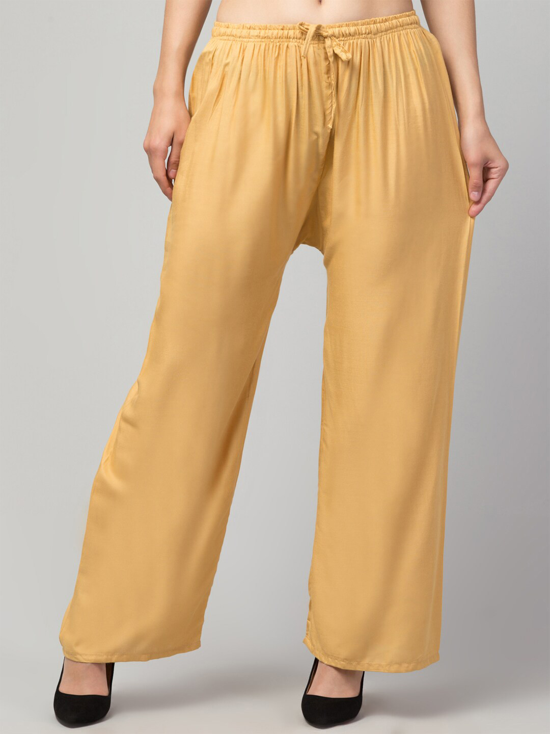 

Trend Level Women Wide Leg Palazzos, Beige