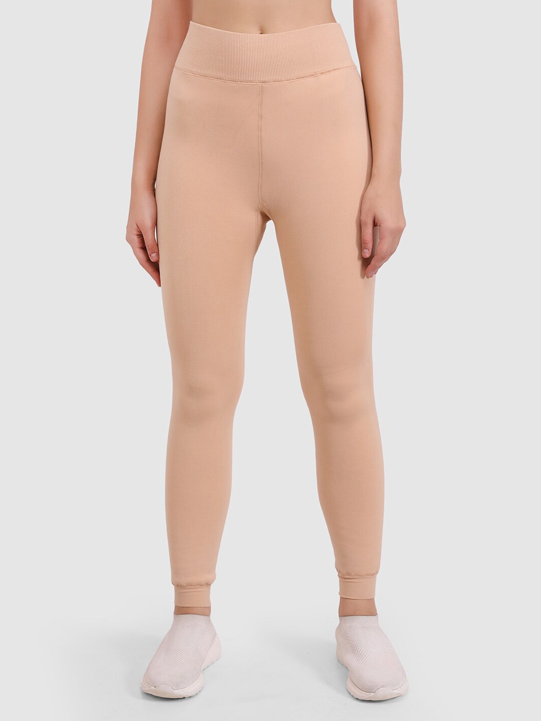 

BRACHY Women Ankle Length Winter Tights, Nude