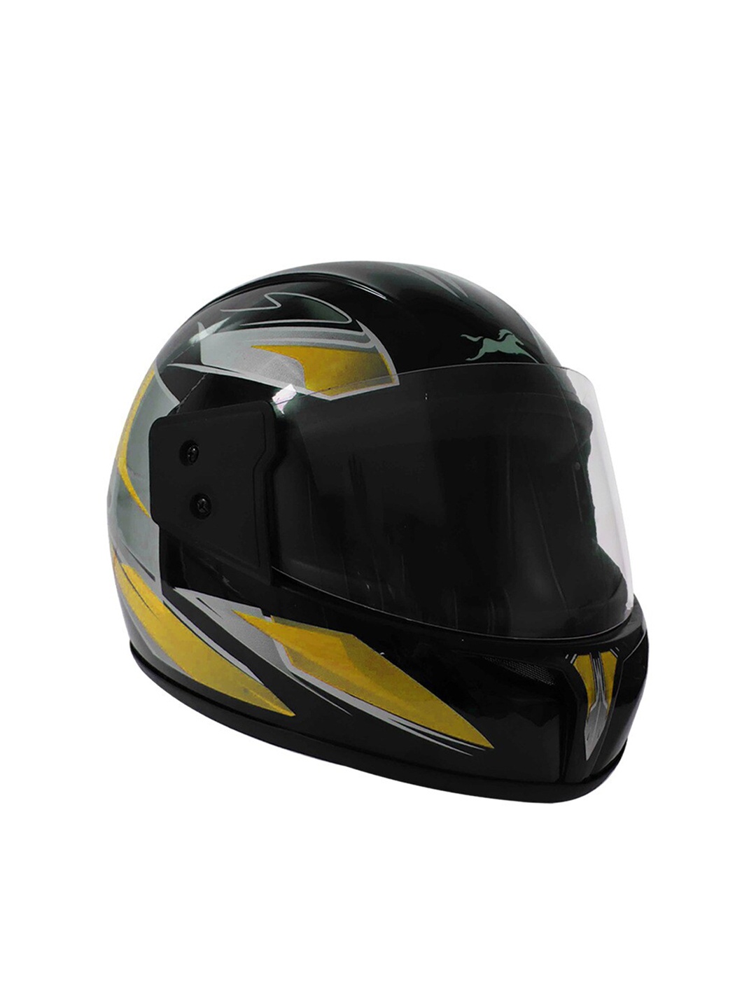 

TVS Sport TIFF Men Graphic Printed Full Face Helmet, Yellow