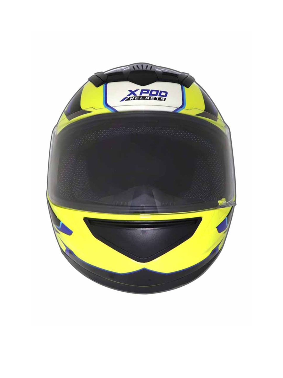 

TVS XPOD Aerodynamic Men Graphic Printed Full Face Helmet, Yellow