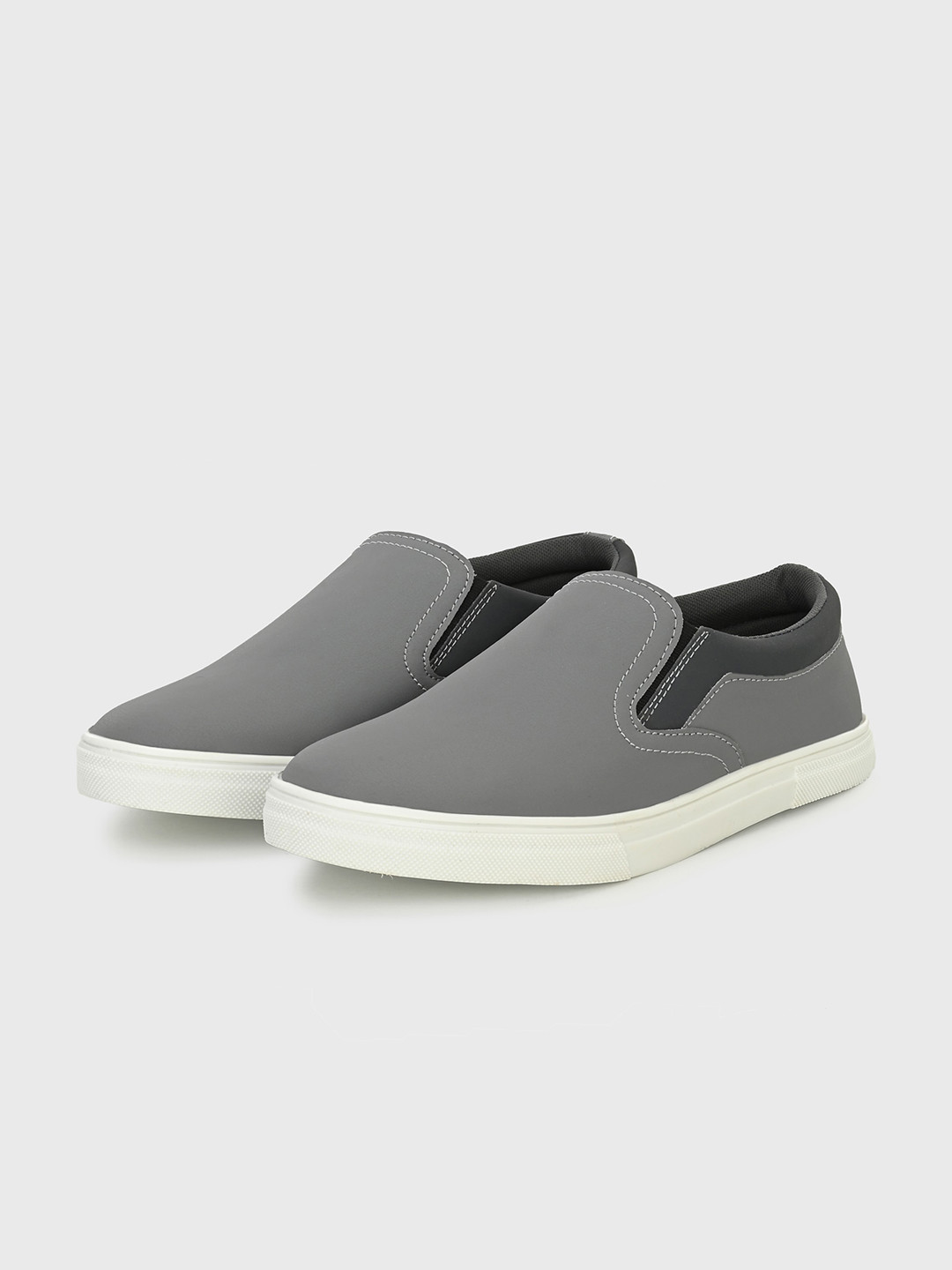 

Provogue Men Slip-On Sneakers, Grey