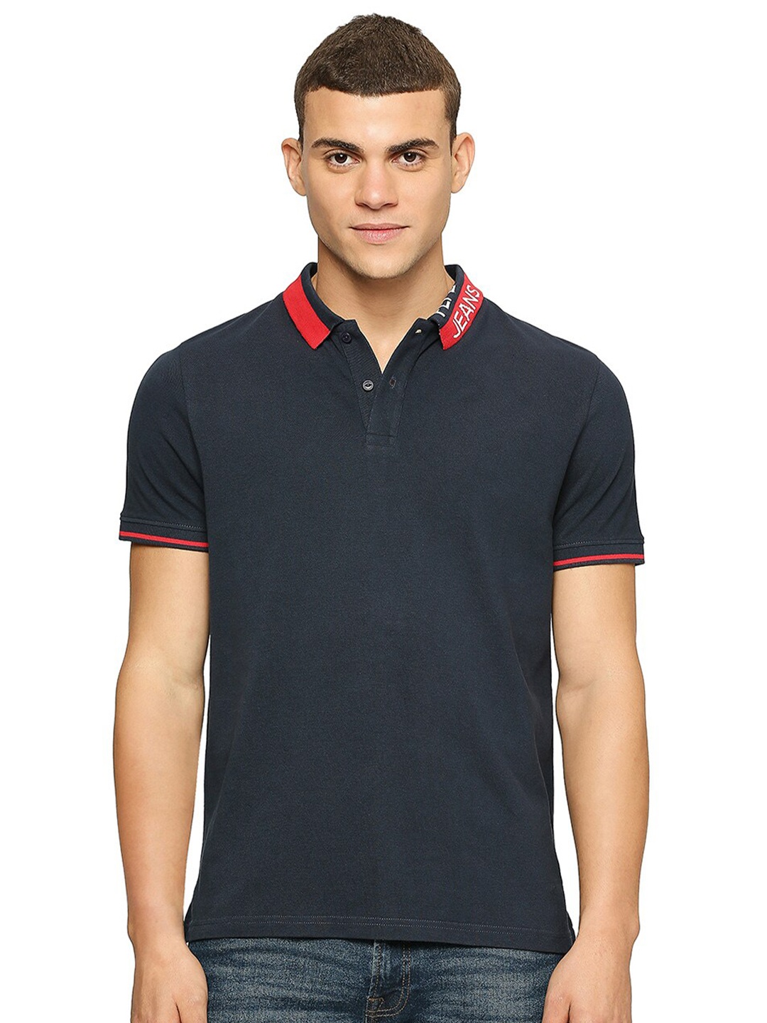 

Pepe Jeans Polo Collar Pure Cotton T-shirt, Blue