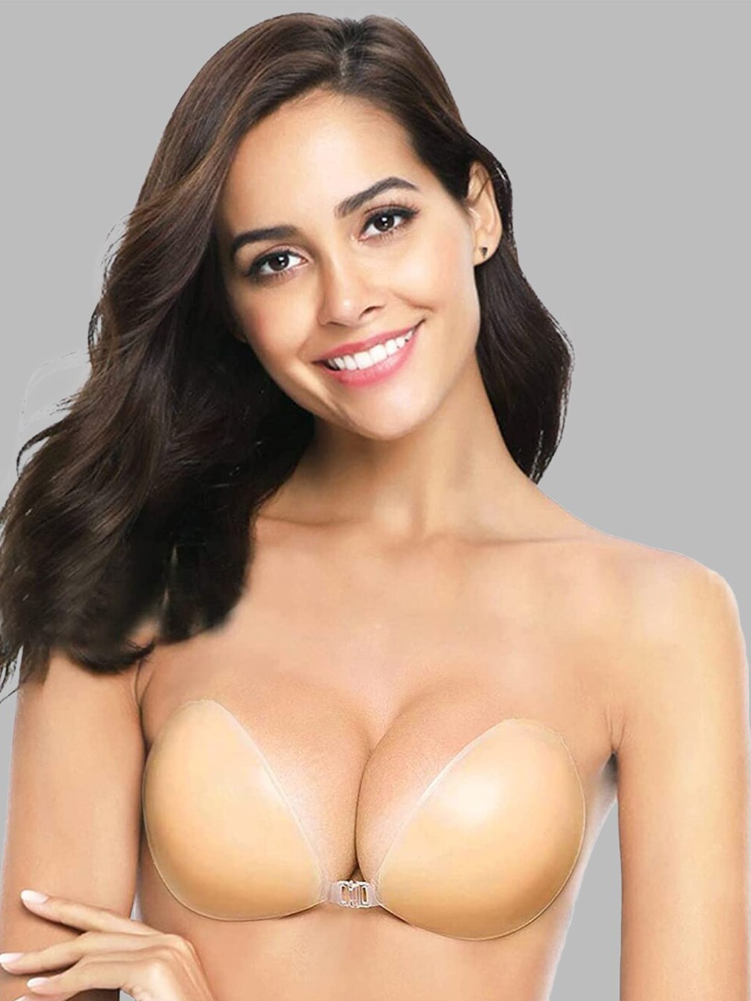 

VAGHBHATT Reusable Silicone Nipple Covers, Beige