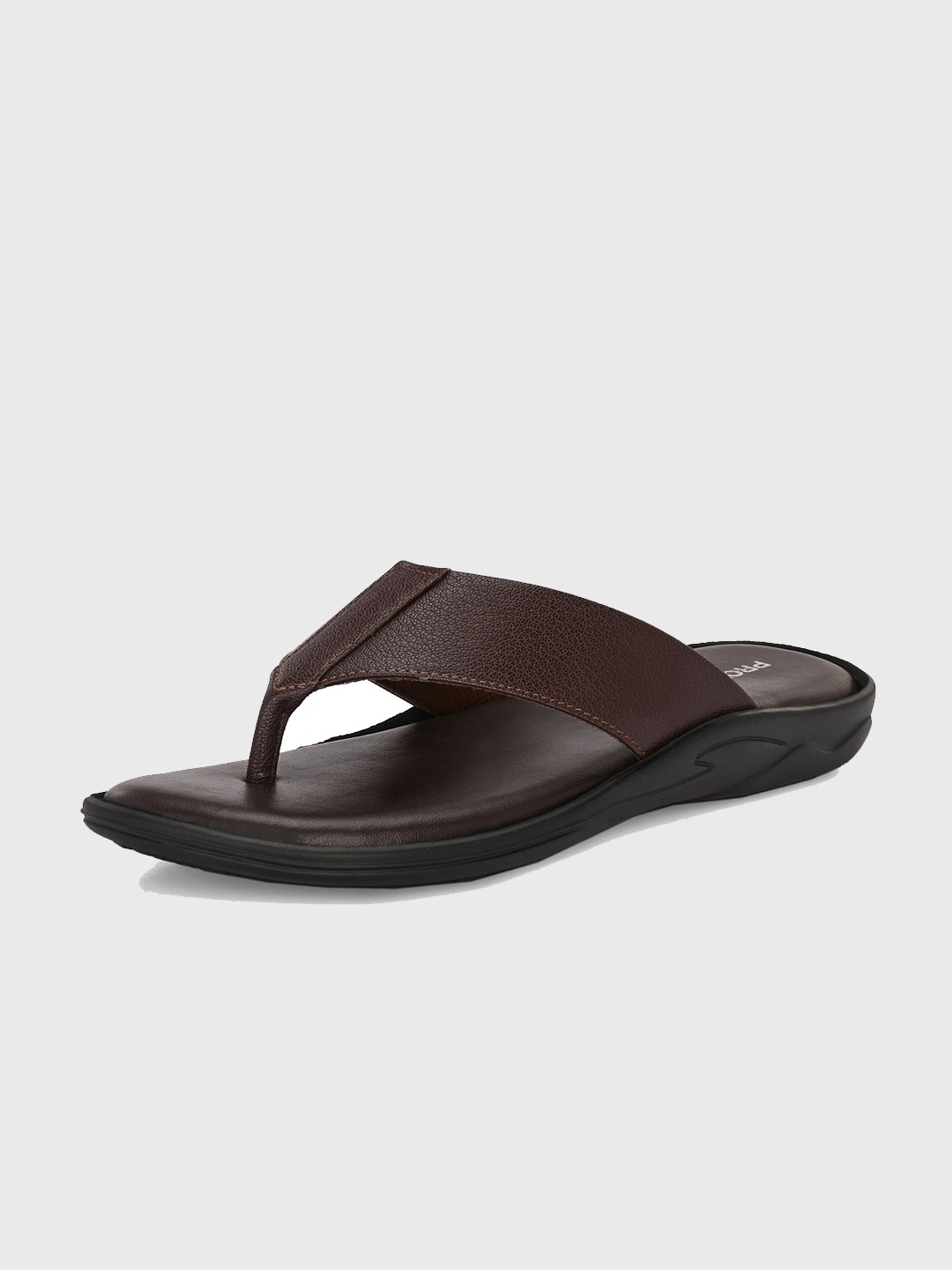 

Provogue Men Textured Comfort Sandals, Brown