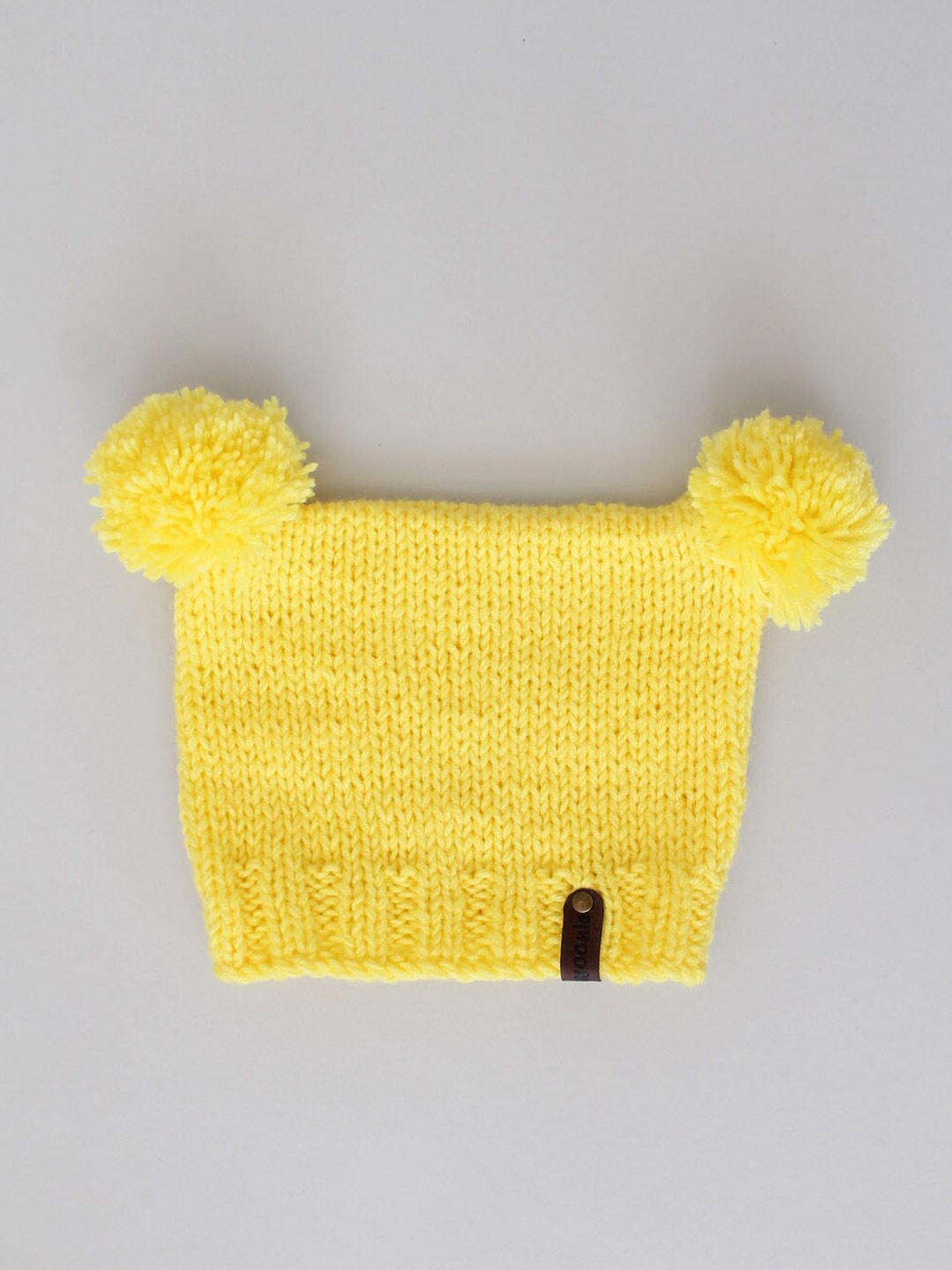 

Woonie Kids Acrylic Beanie, Yellow