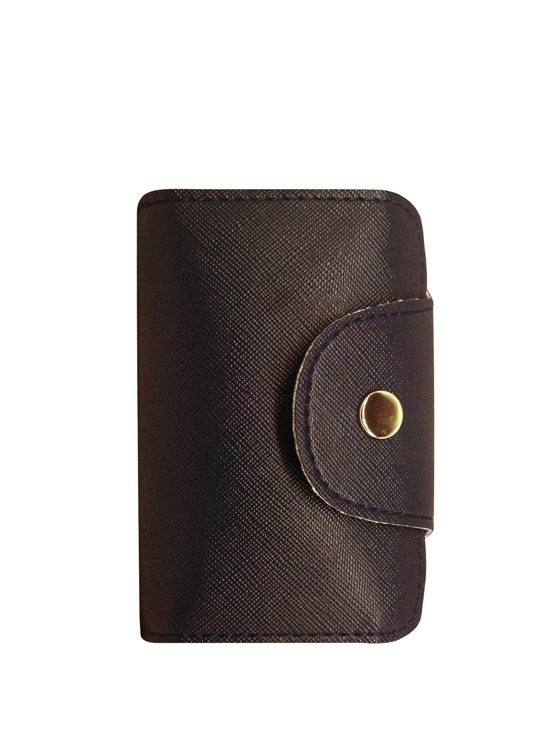 

GREEN DRAGONFLY Unisex Textured Card Holder, Coffee brown