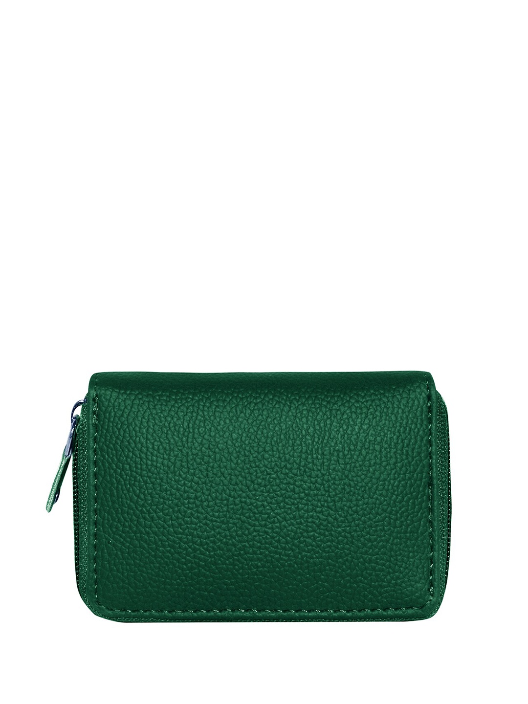 

GREEN DRAGONFLY Unisex Textured Zip Around Card Holder