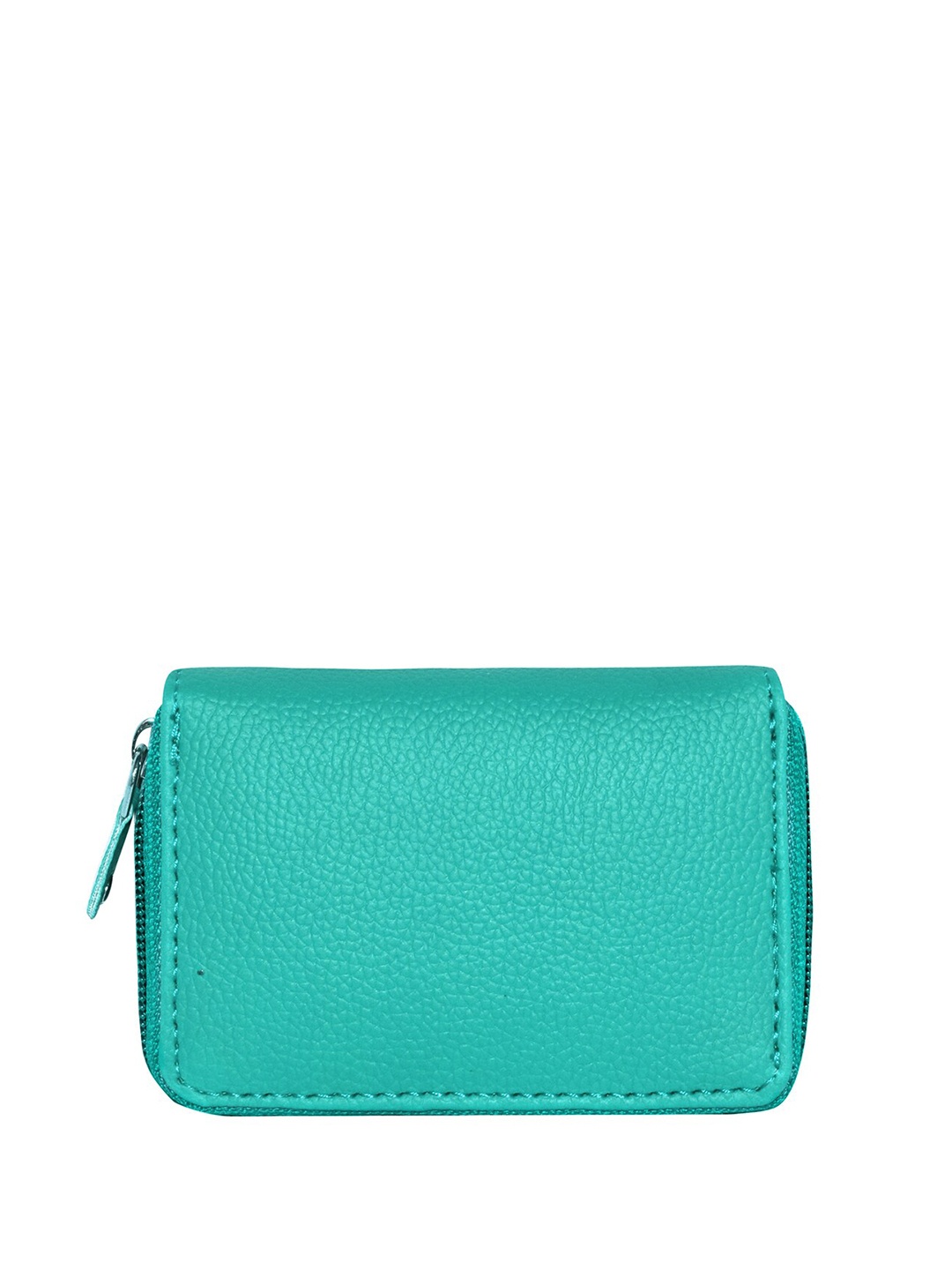 

GREEN DRAGONFLY Unisex Textured Zip Around Wallet, Teal