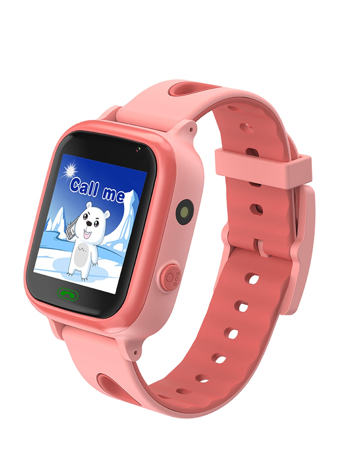 

sekyo Kids ZS1 Voice Calling & Location Tracking 2G Smart Watch, Pink
