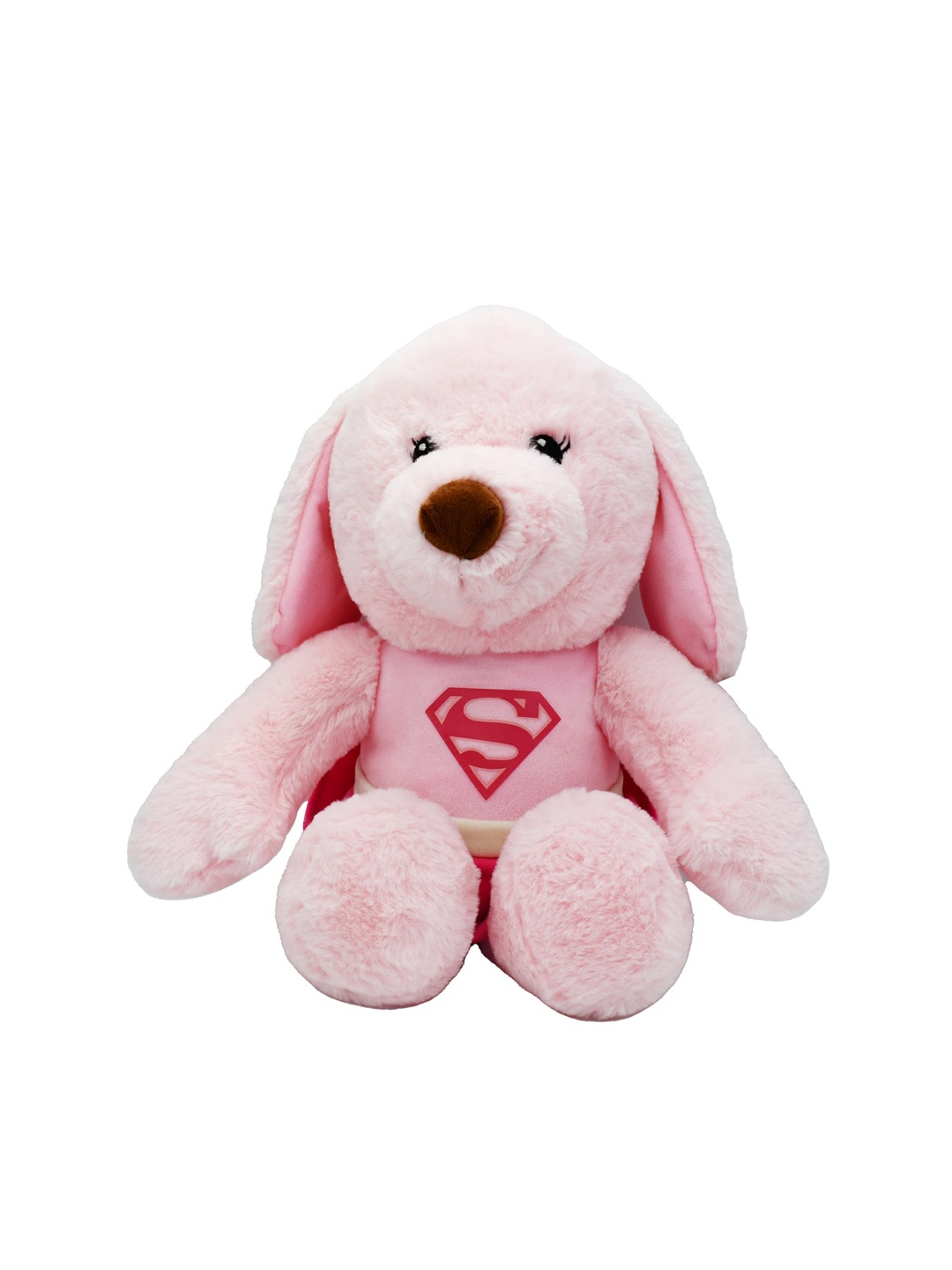 

Mirada Kids Pink Supergirl Bear Soft Toy