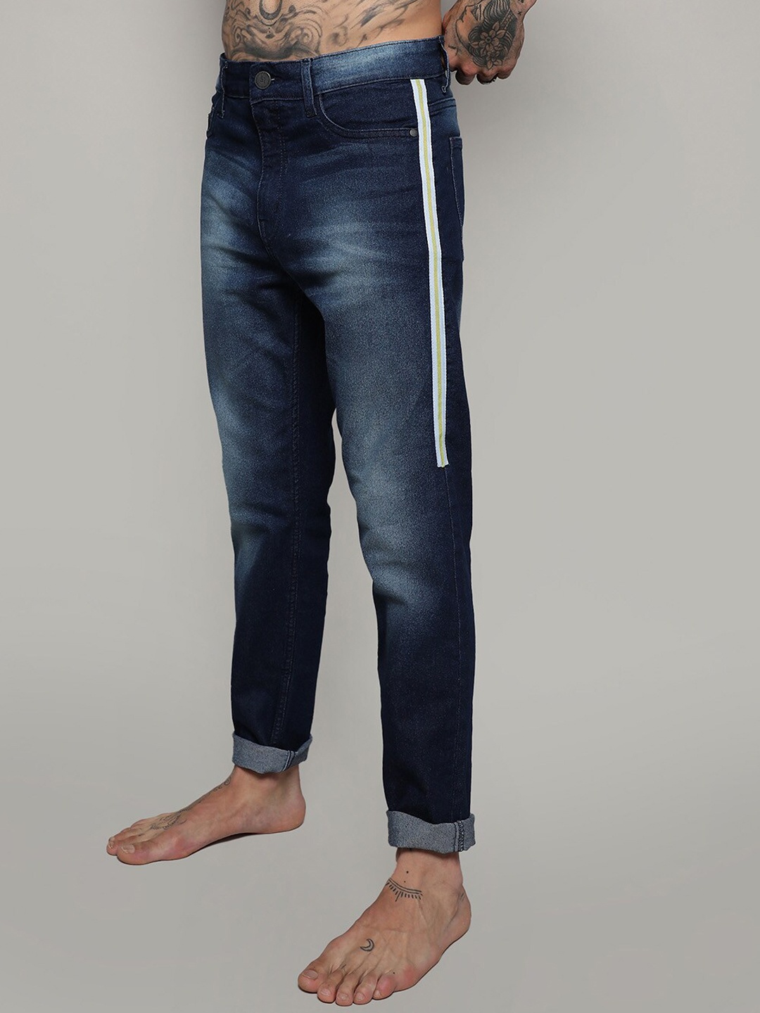 

Campus Sutra Men Blue Smart Slim Fit Stretchable Jeans