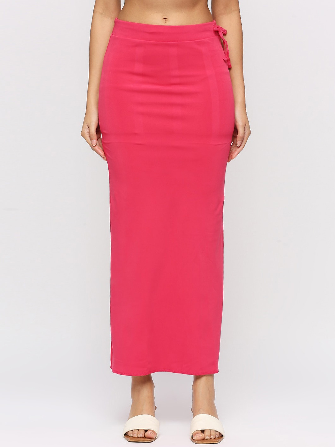 

RedRose Tie-Up Saree Shapewear, Pink